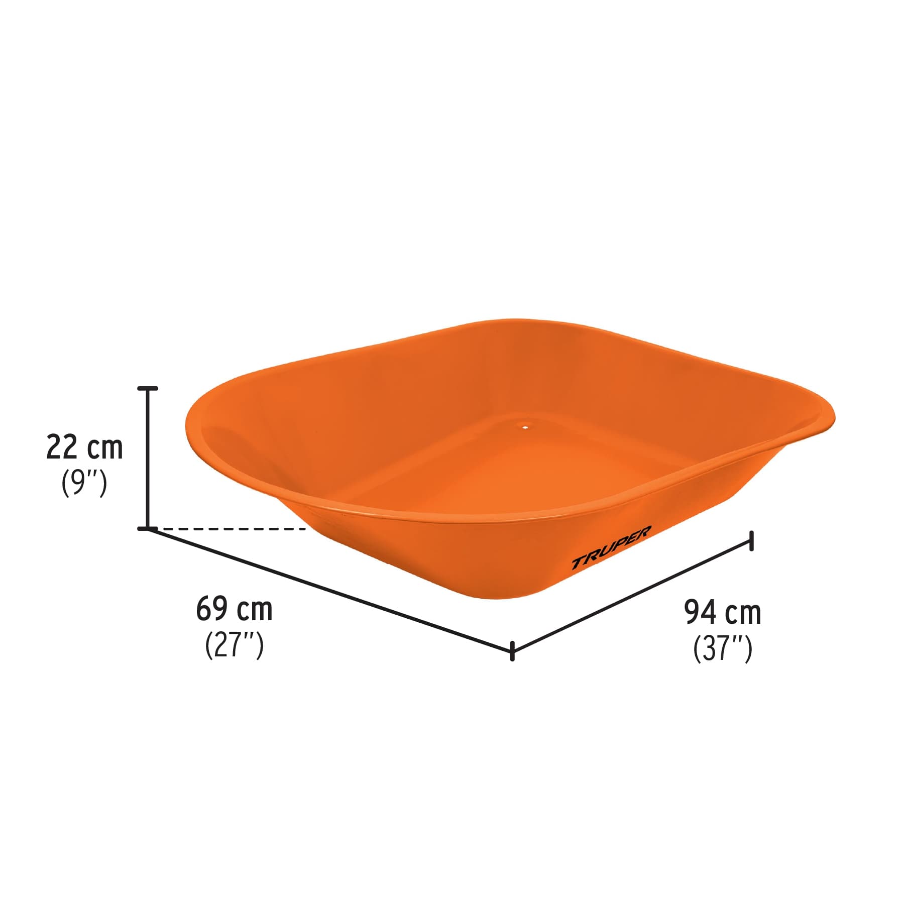 Concha metálica para carretillas CAT-45FF y CAT-45ND, TRUPER