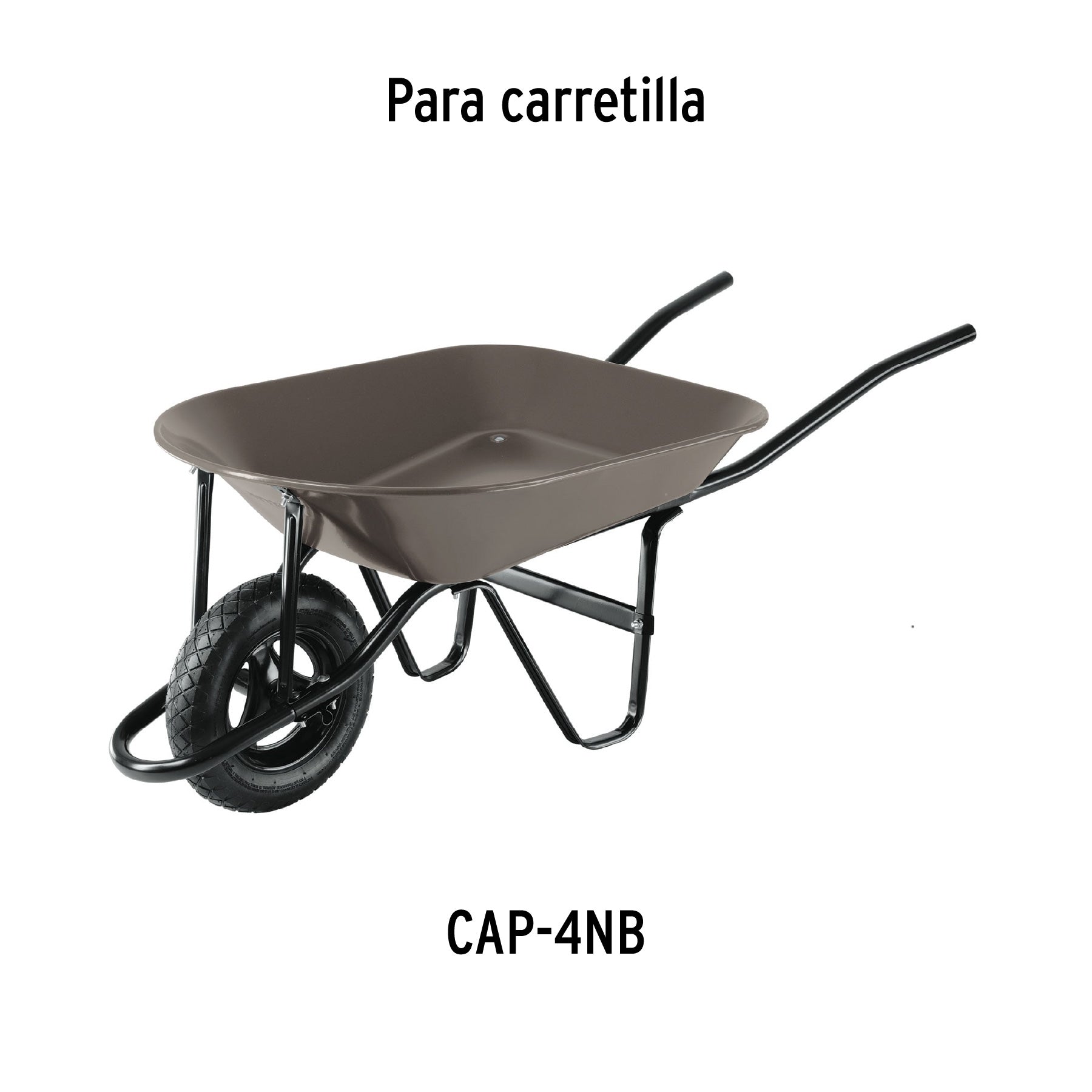 Concha para carretilla CAP-4NB, PRETUL