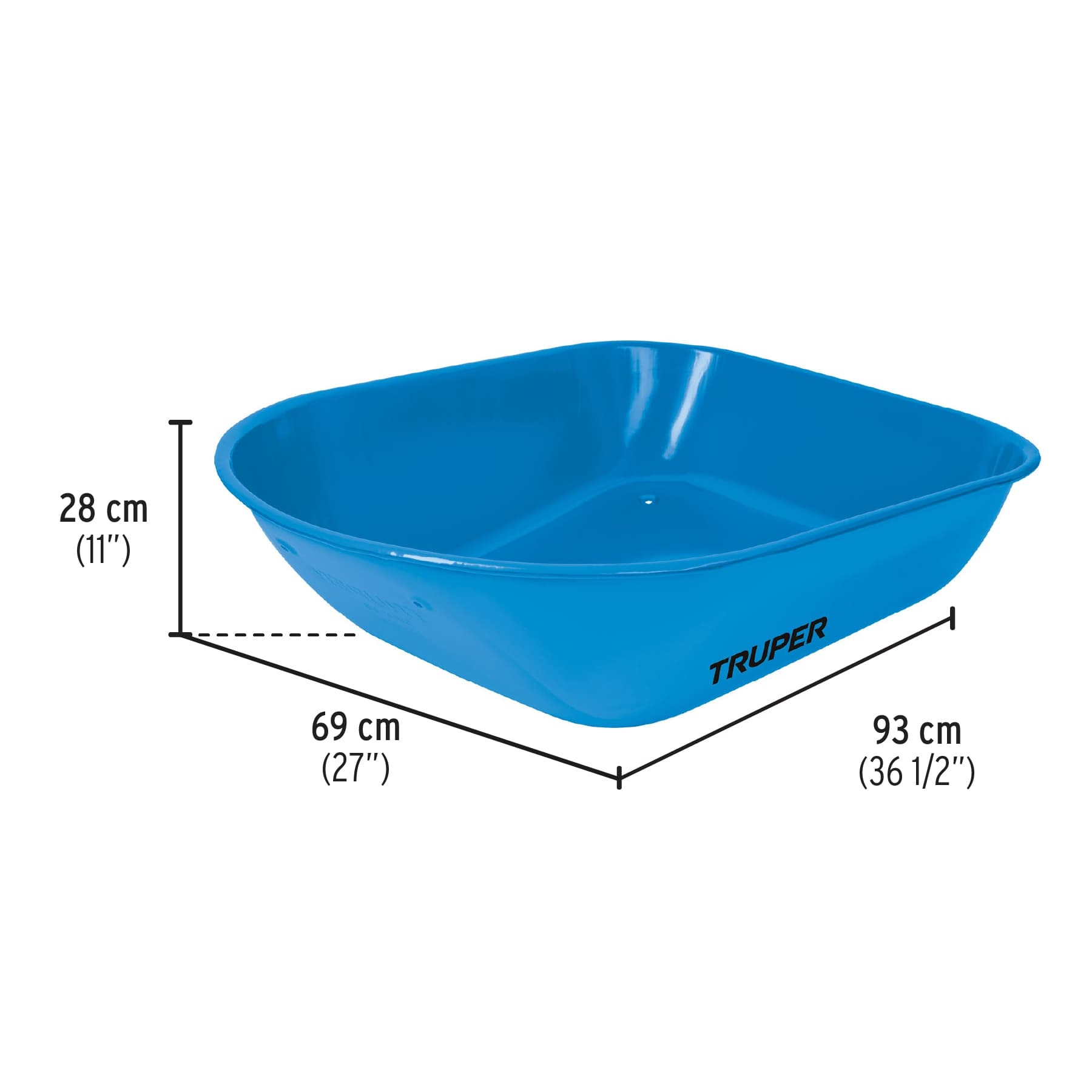 Concha metálica para carretillas CAT-50FF y CAT-50ND, TRUPER