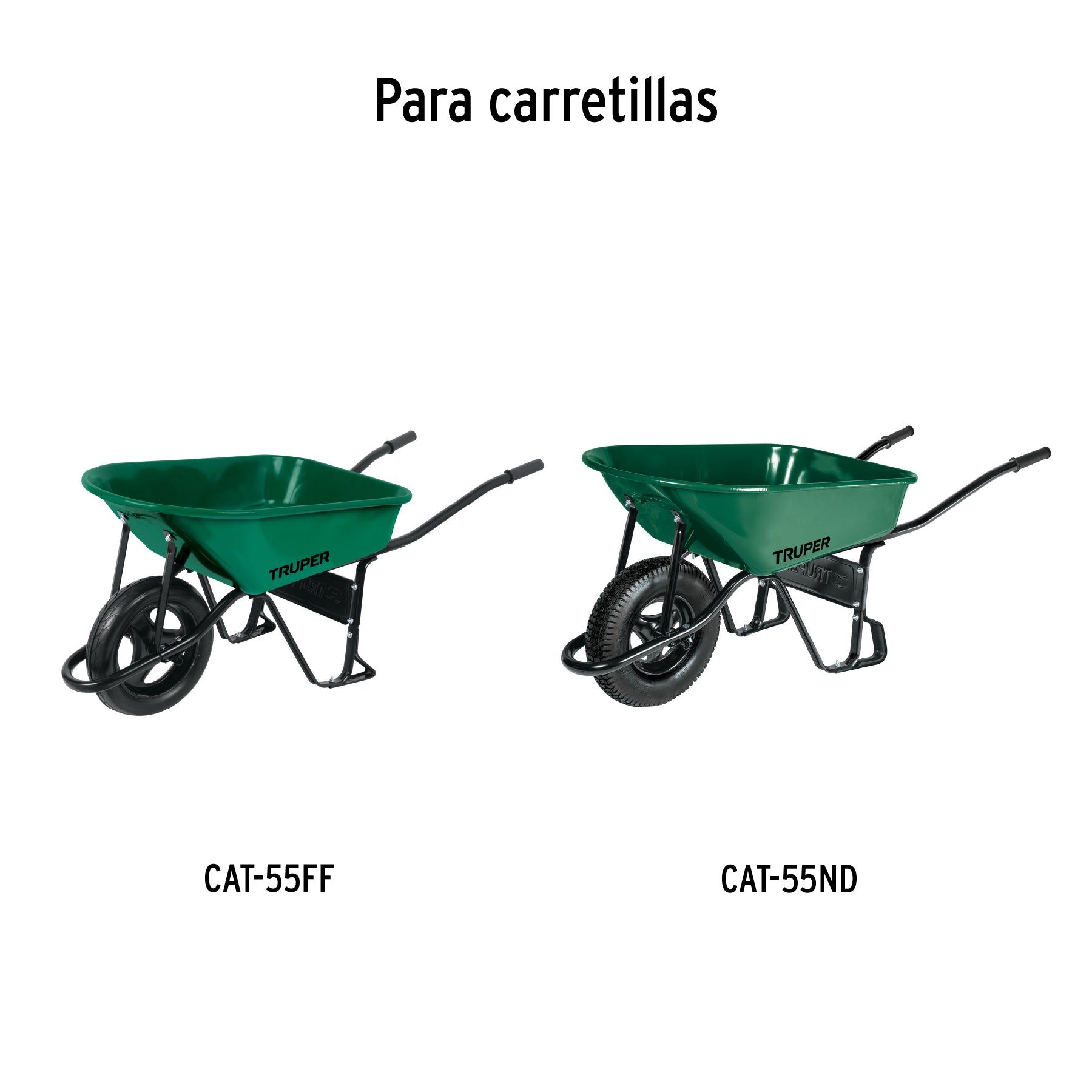 Concha metálica para carretillas CAT-55FF y CAT-55ND, TRUPER