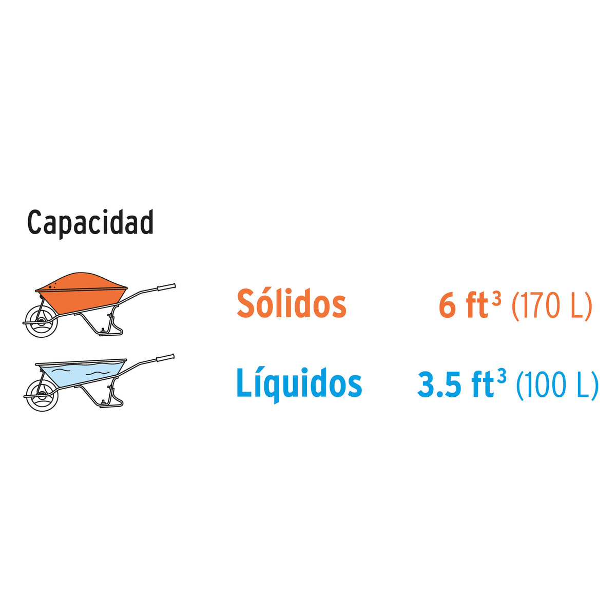 Concha metálica para carretilla CAT- 60X, TRUPER EXPERT