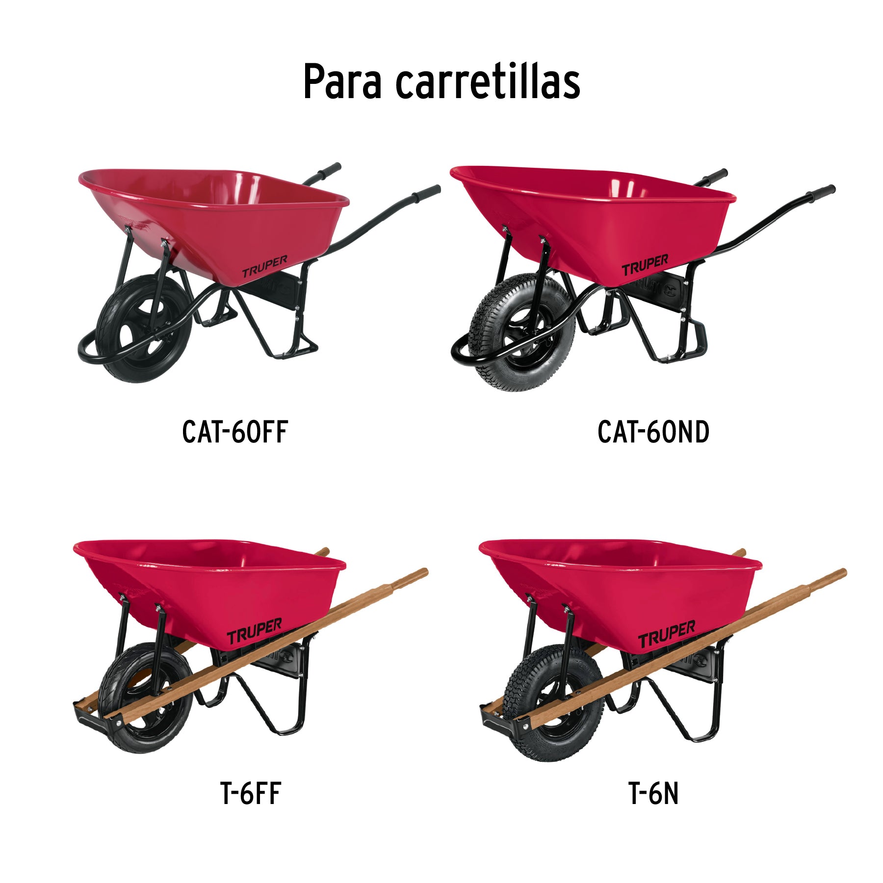 Concha metálica p/carretillas CAT-60FF/ND y T-6FF/N,TRUPER
