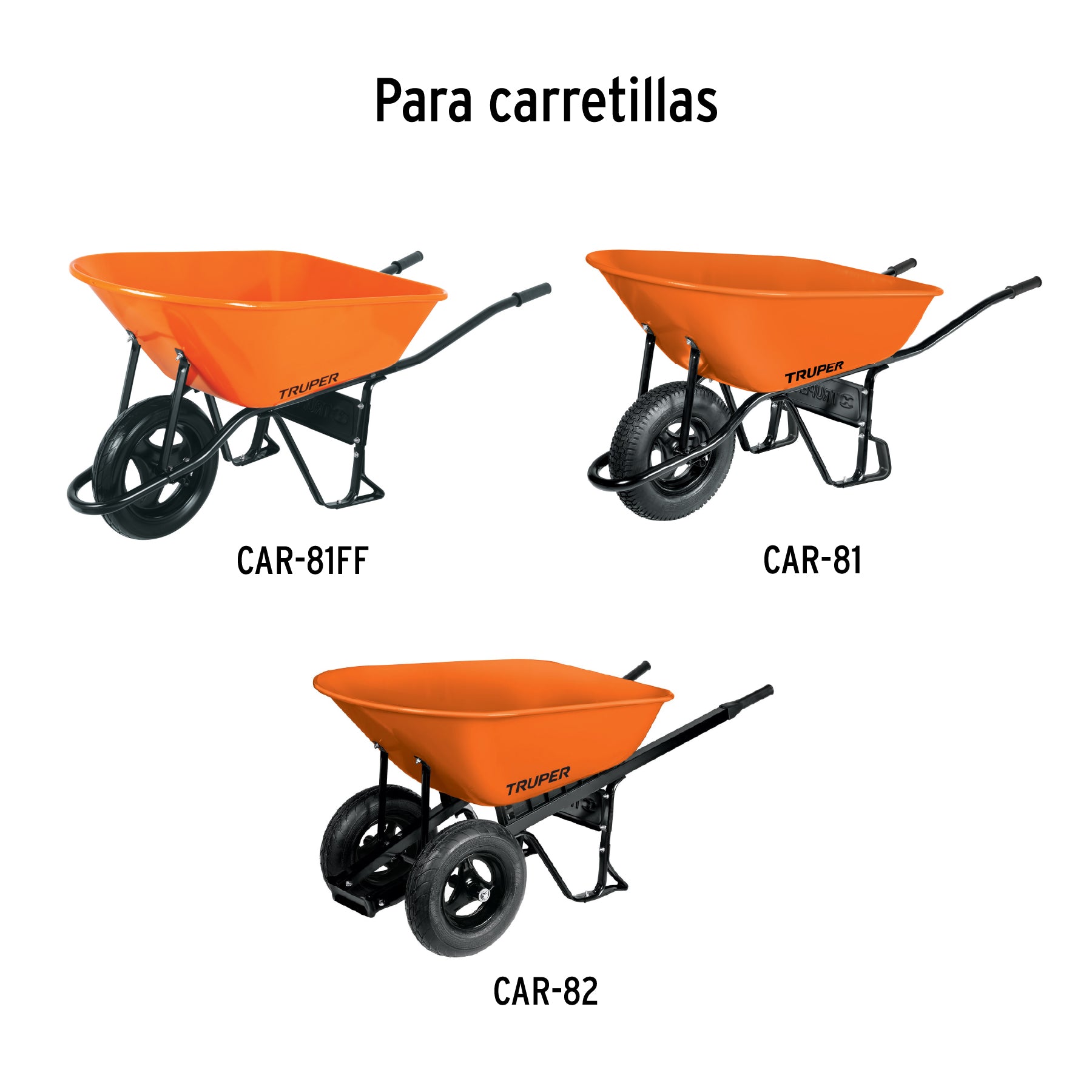 Concha metálica para carretillas CAR-81FF, CAR-81 y CAR-82