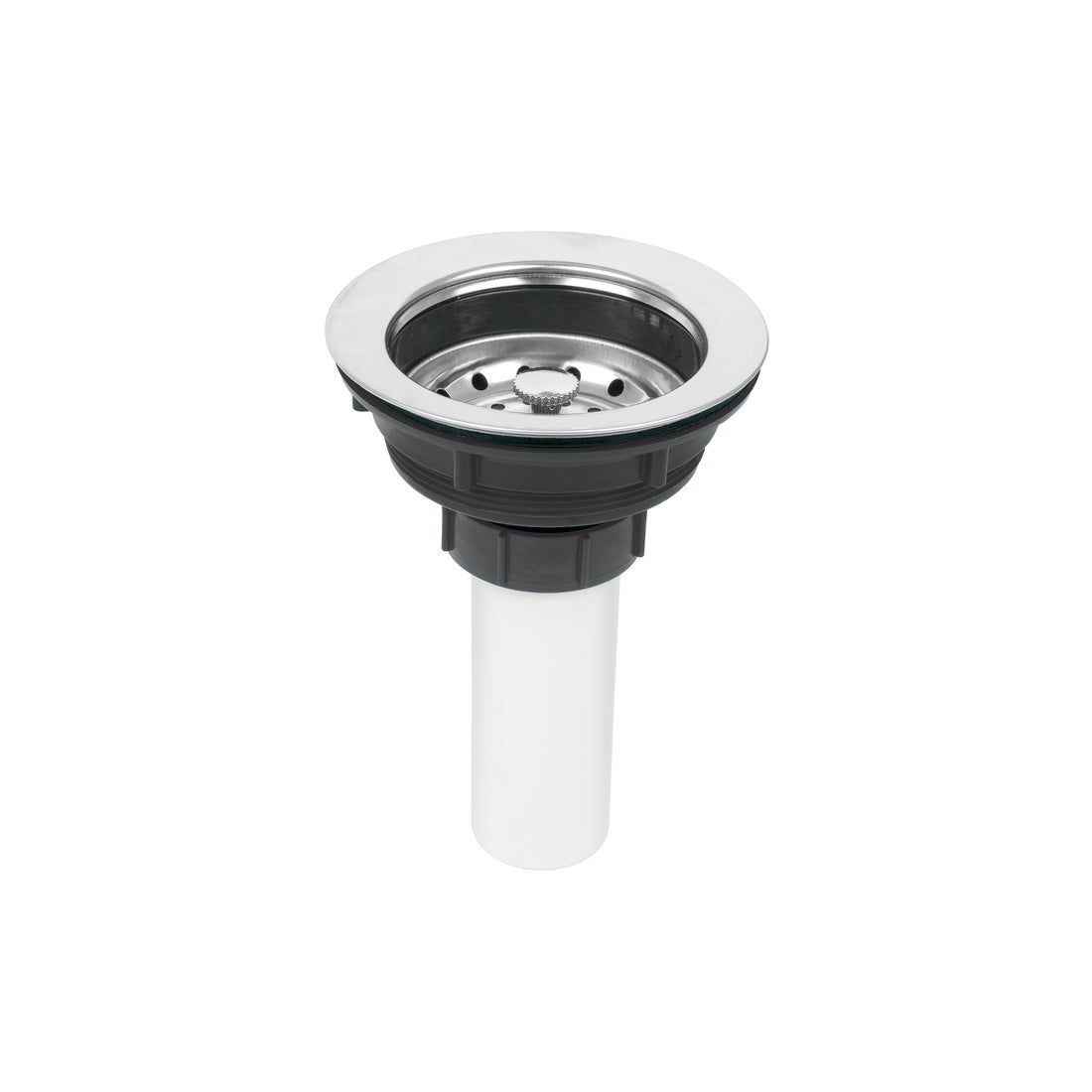 Contracanasta 3-1/2" inox, tubo plástico, FOSET