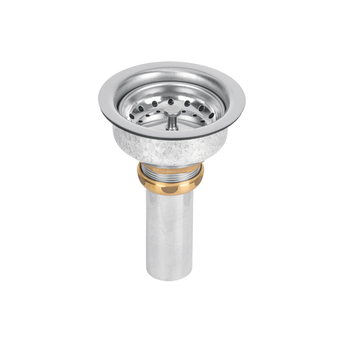 Contracanasta 3-1/2" inox, instala-fácil, tubo inox, FOSET