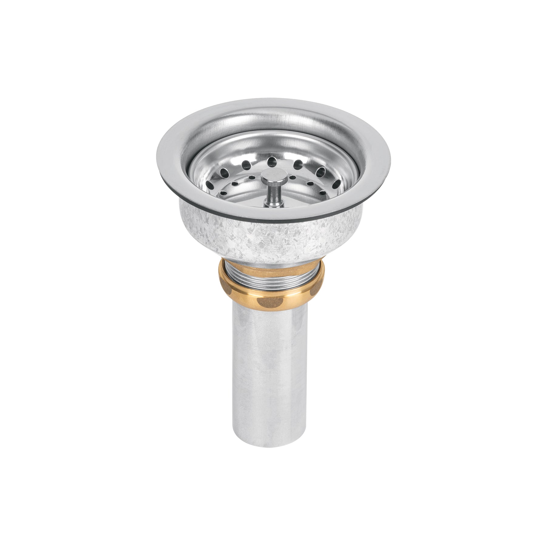 Contracanasta 3-1/2" inox, instala-fácil, tubo inox, FOSET