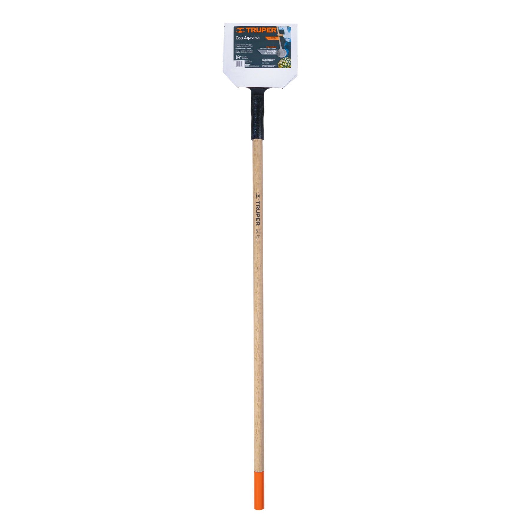 Coa agavera con mango de madera de 54", TRUPER