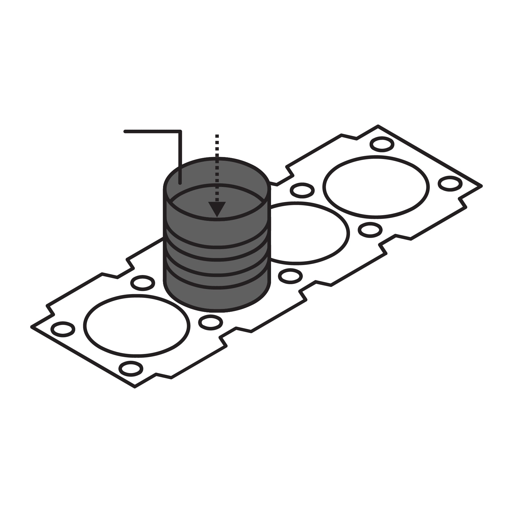 Compresor para anillos diesel, TRUPER
