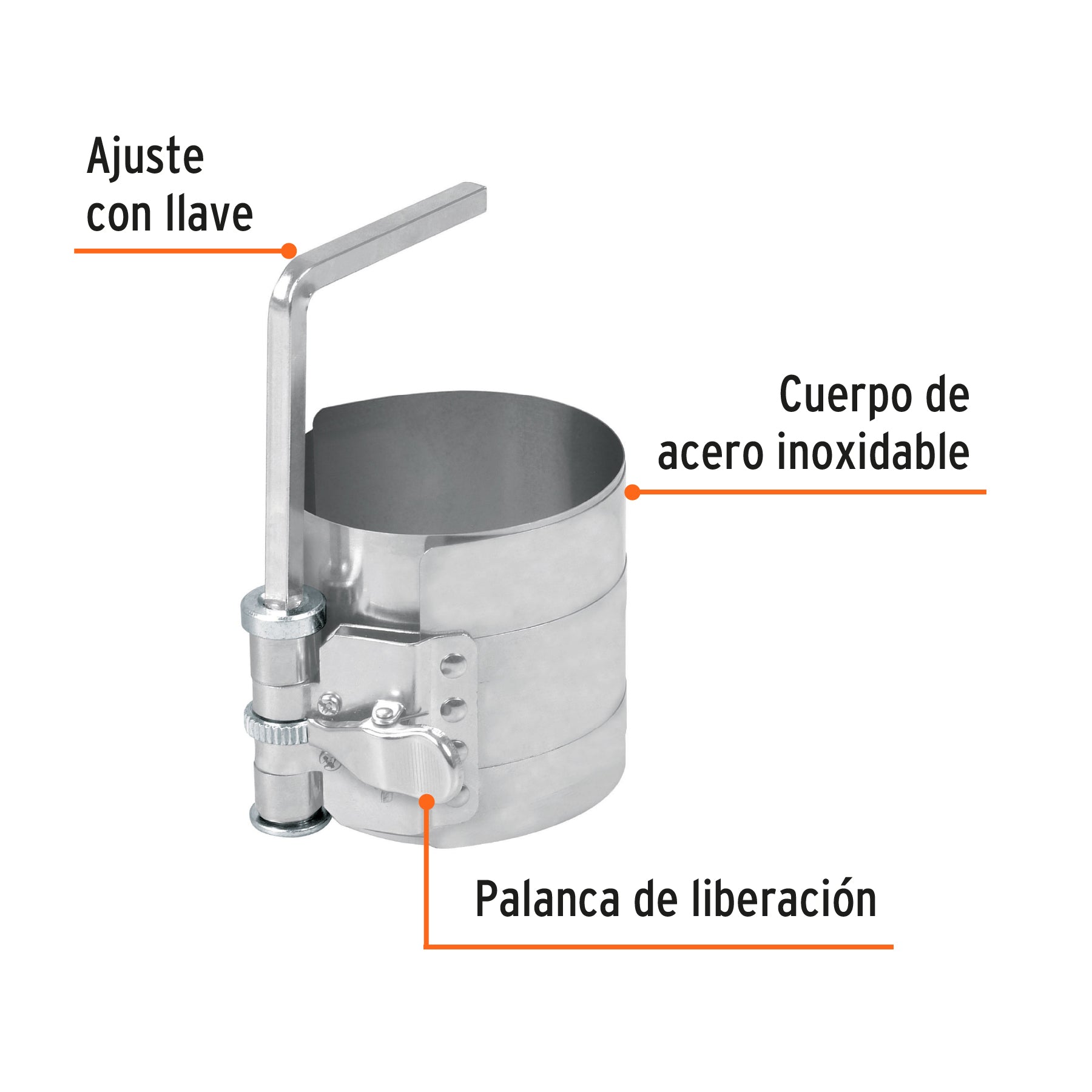 Compresor para anillos de pistón, TRUPER