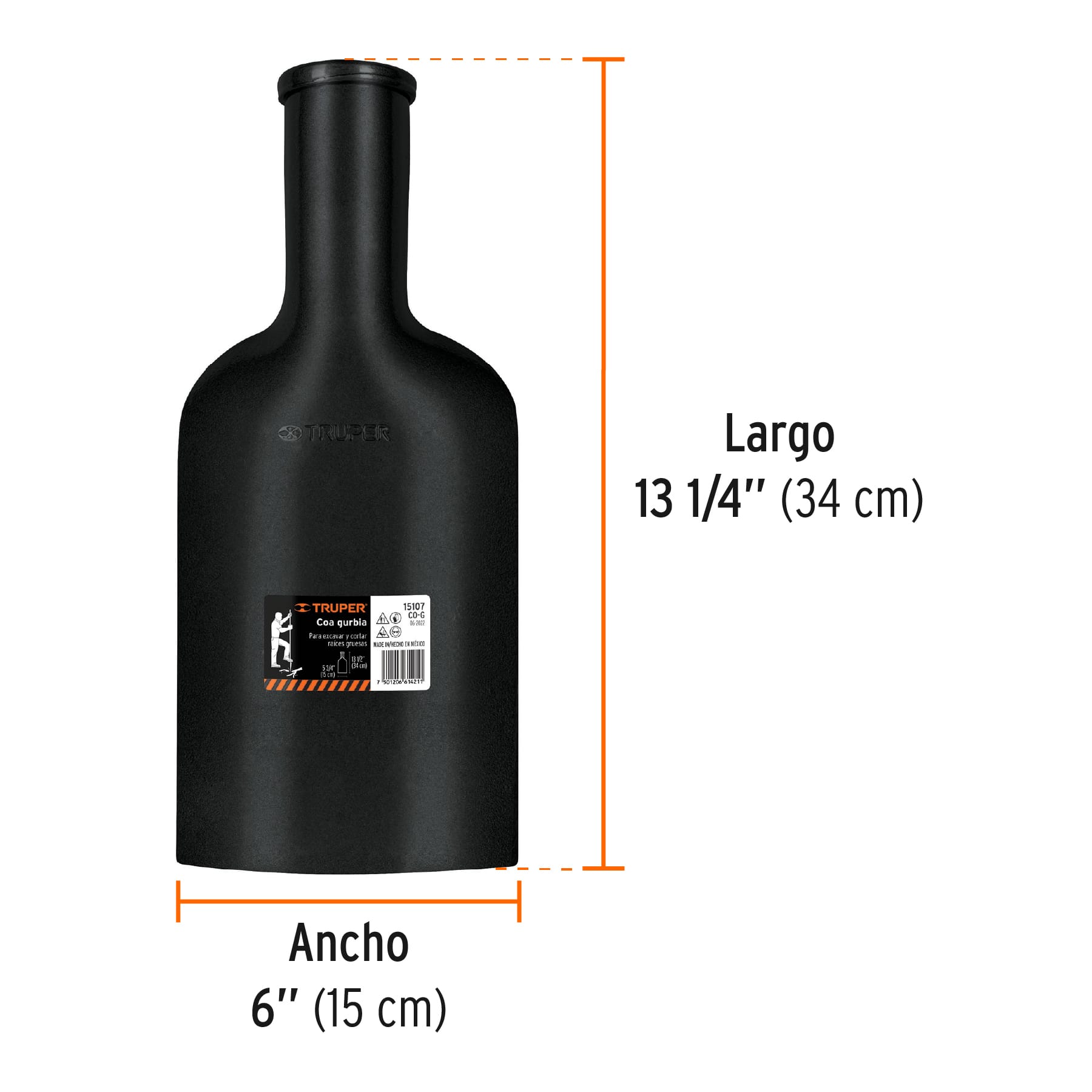 Coa gurbia, sin mango, TRUPER