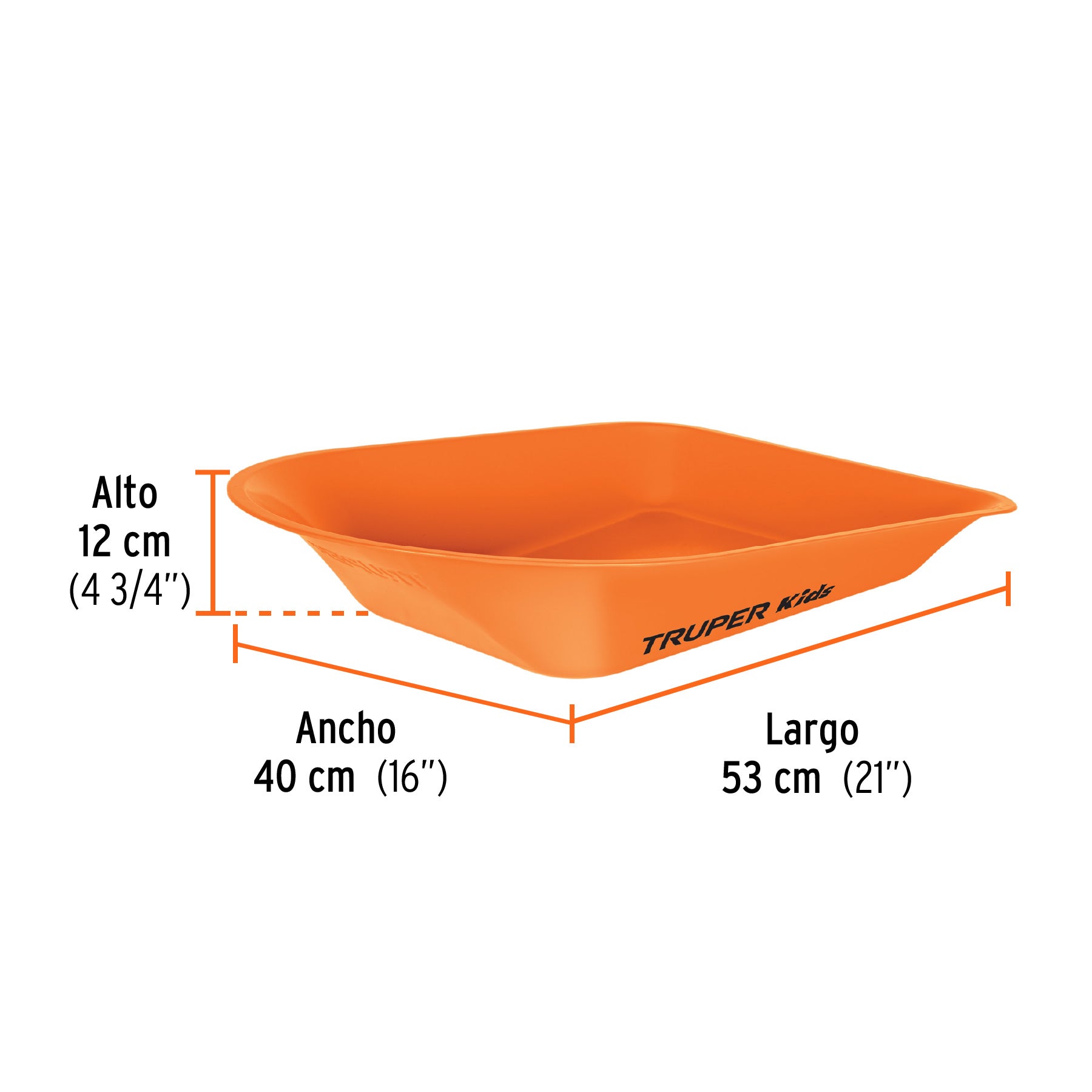 Concha metálica para carretilla CAR-KID, TRUPER