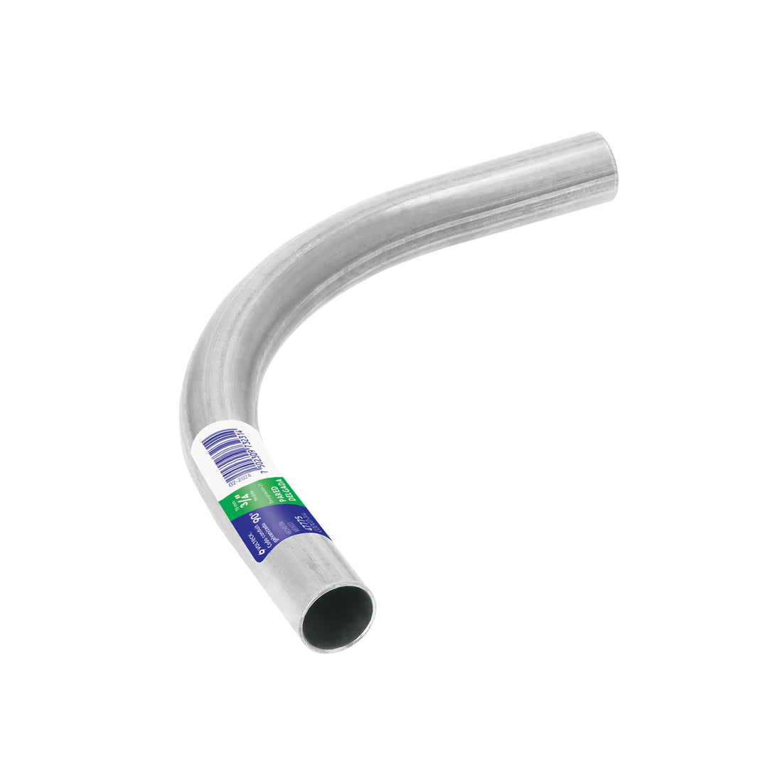 Codo Conduit 90° 3/4" pared delgada (1 mm), et. verde