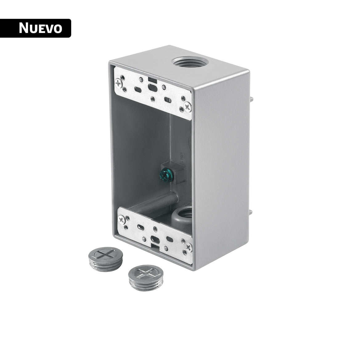 Condulet rectangular 1/2" tipo FS de 3 salidas, VOLTECK