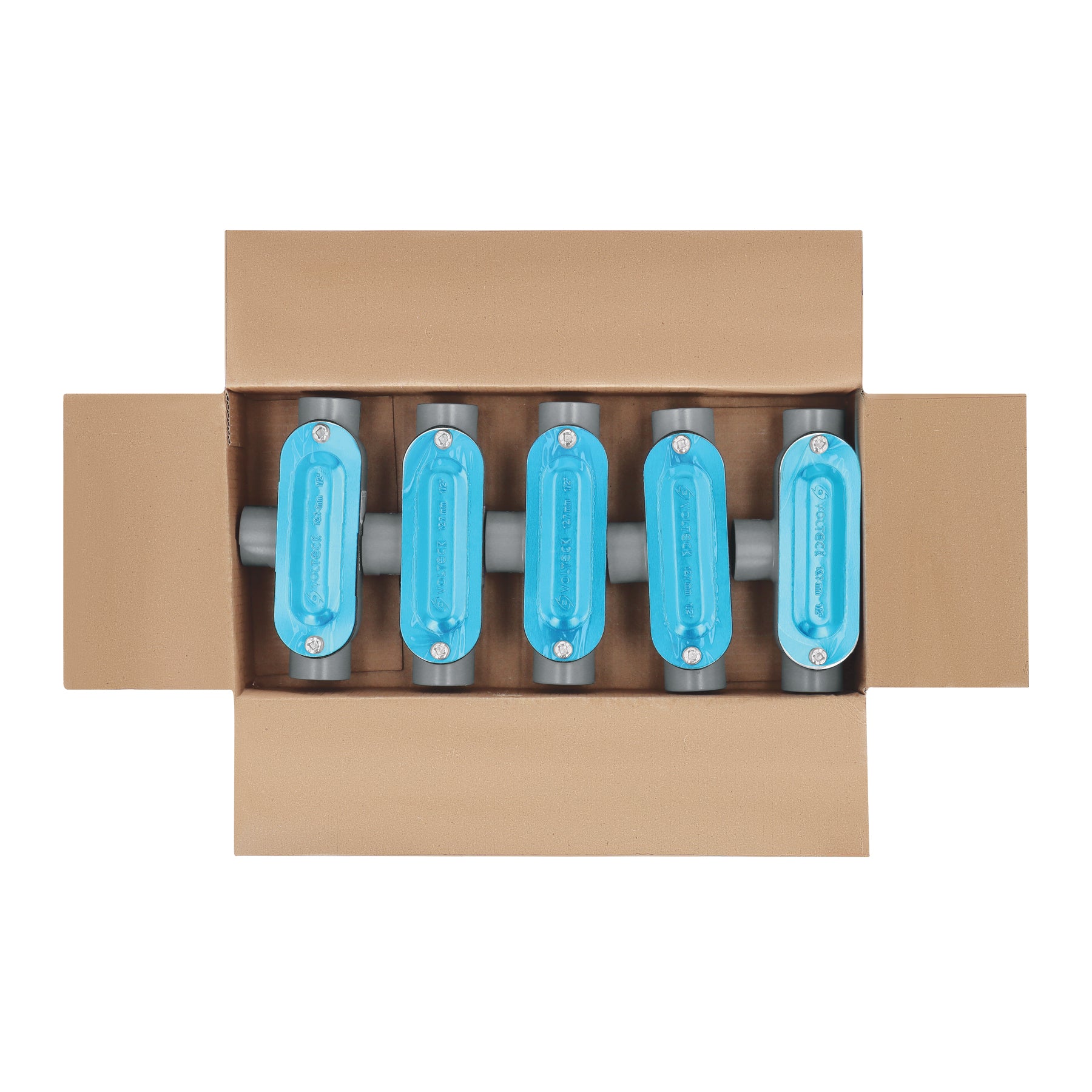 Condulet 1/2" conexión tipo T, VOLTECK