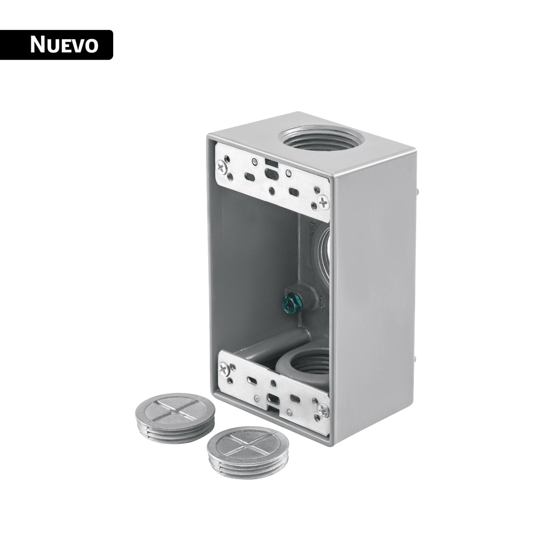Condulet rectangular 1" tipo FS de 3 salidas, VOLTECK