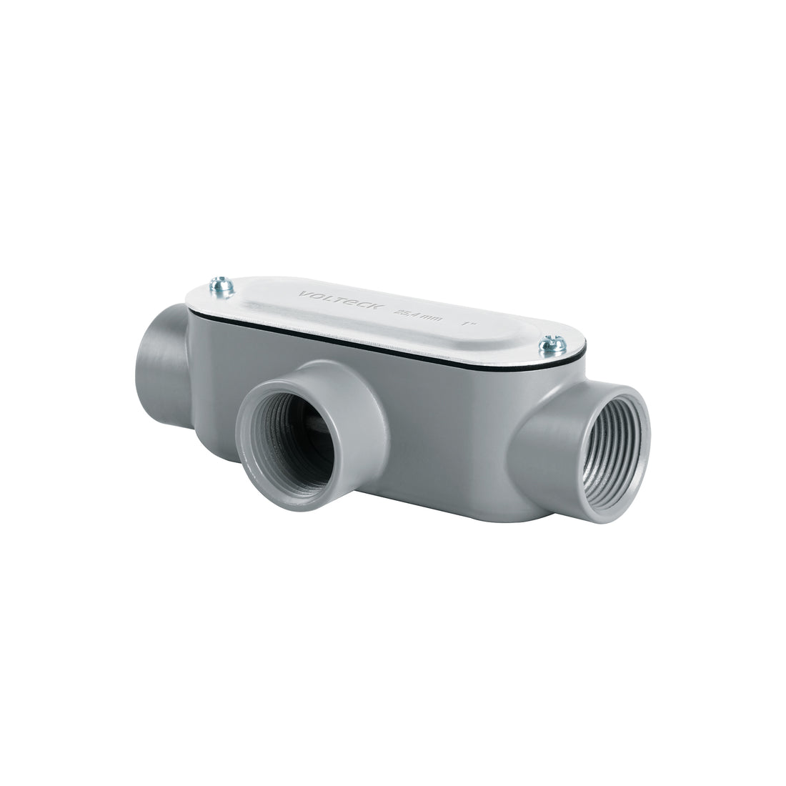 Condulet 1" conexión tipo T, VOLTECK