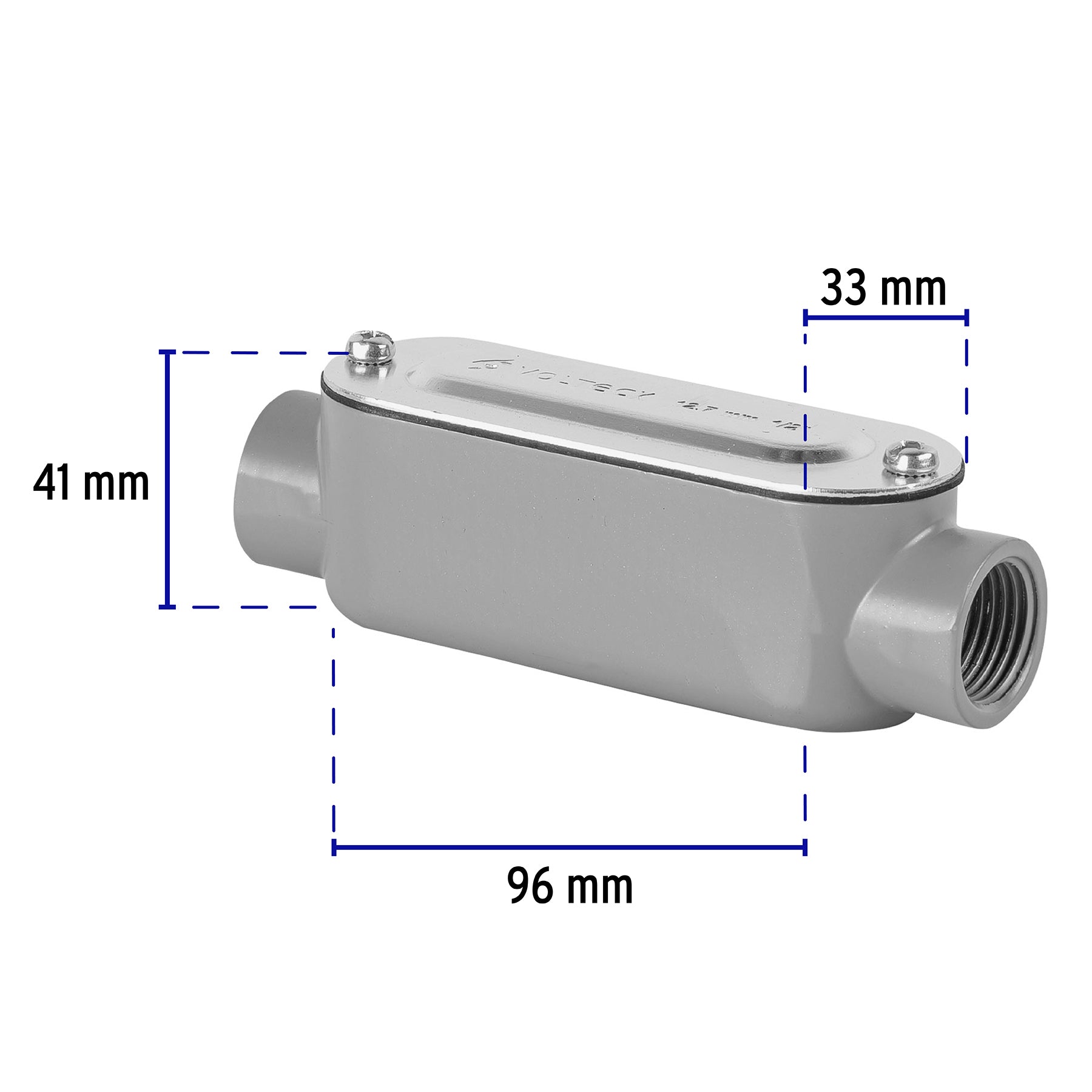 Condulet 3/4" conexión tipo T, VOLTECK