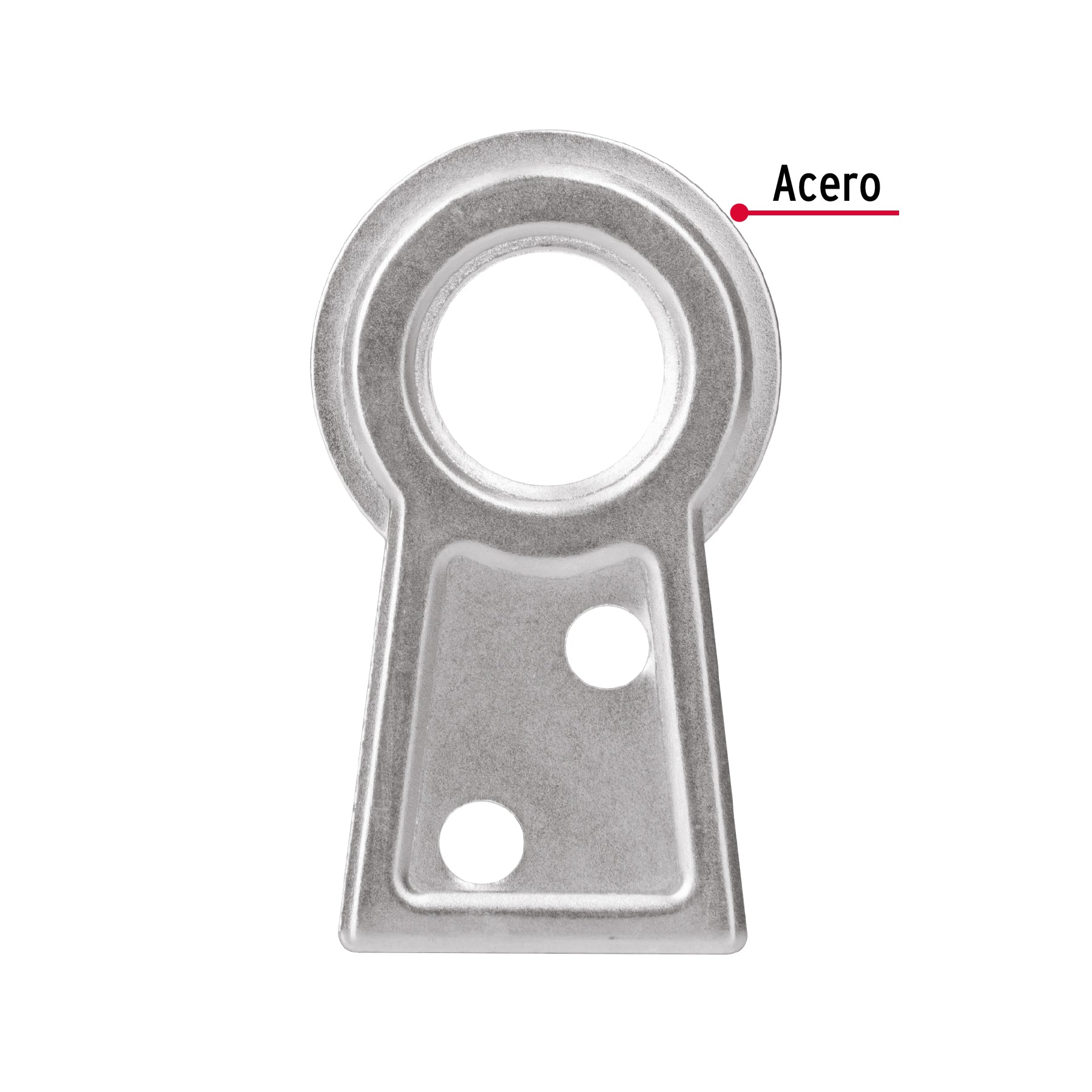 Bolsa con 100 colas de pato #3, 4 cm altura, 11.2 mm ojillo