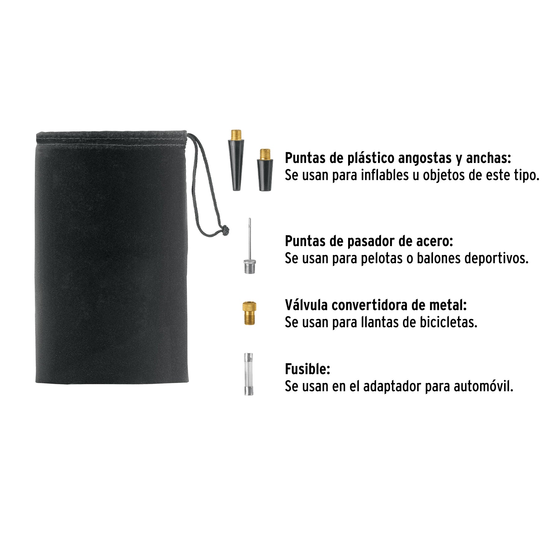 Inflador de aire inalámbrico portátil 150 PSI, TRUPER