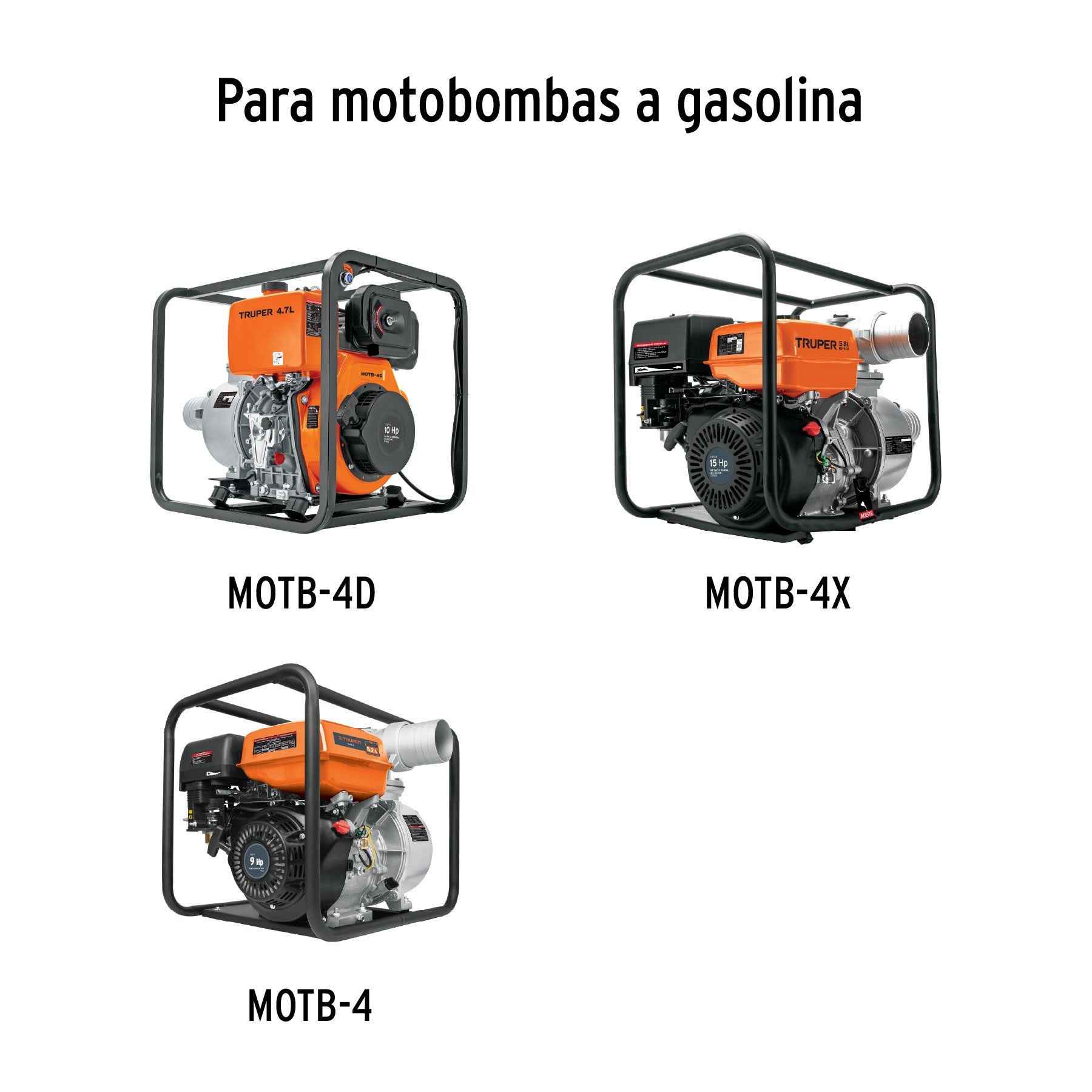 Kit de conector de descarga para MOTB-4, TRUPER