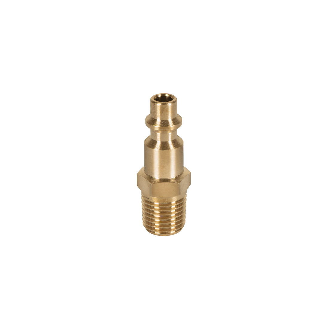 Conector rápido de latón, macho, cuerda 1/4" NPT, TRUPER