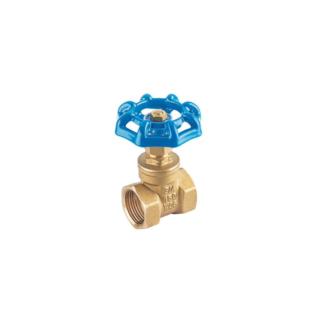 Válvula de compuerta de latón roscable de 3/4", FOSET
