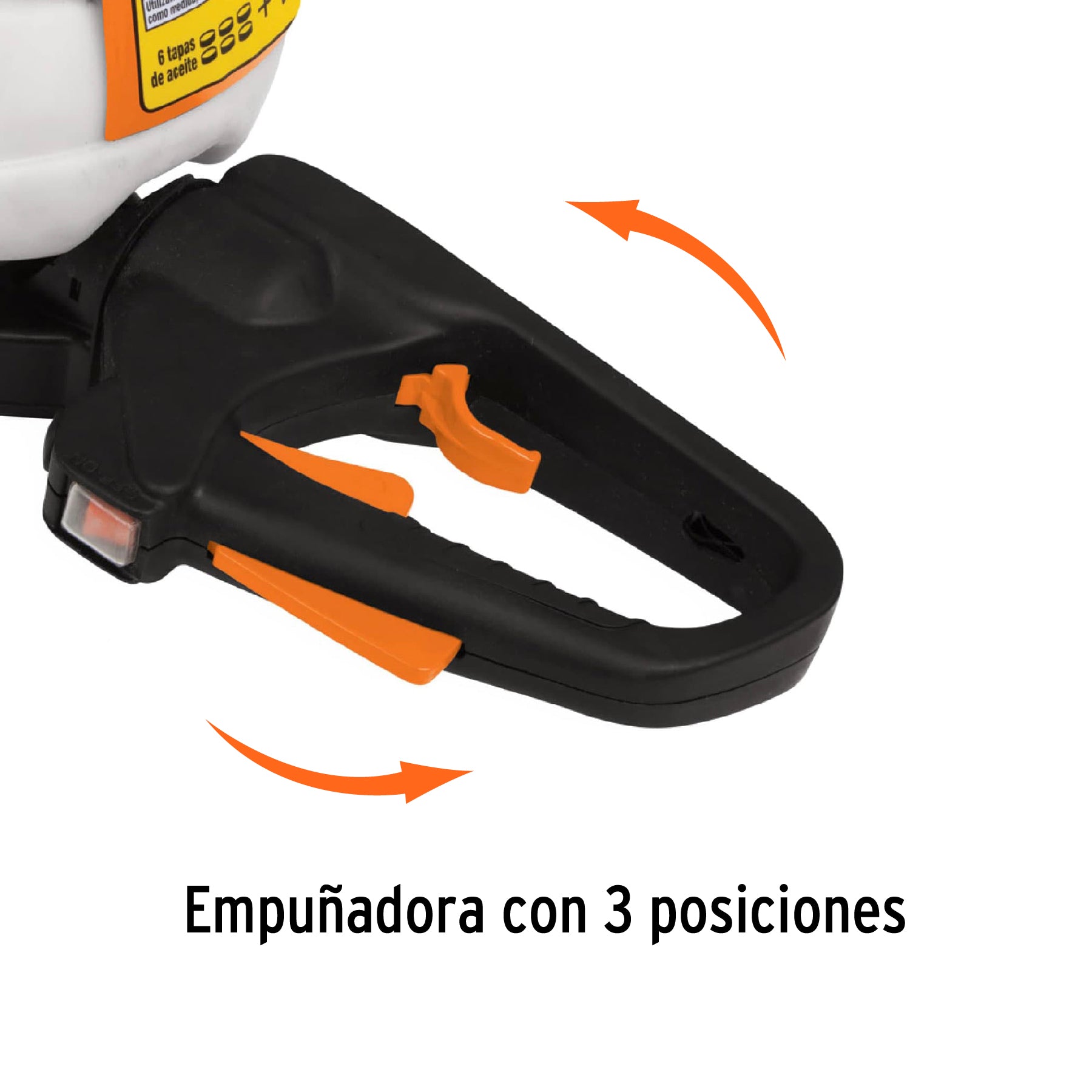 Cortasetos con motor a gasolina 26 cc, profesional, TRUPER