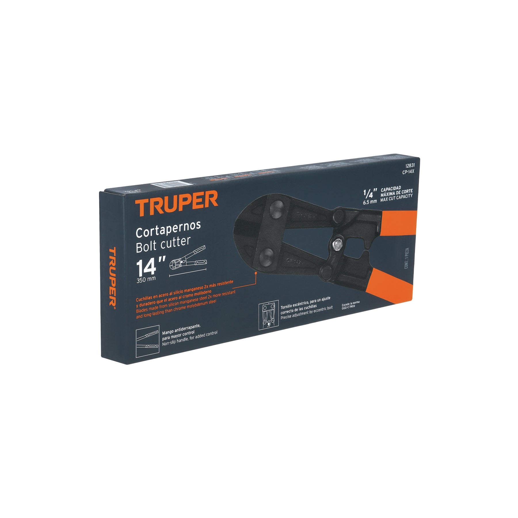 Cortapernos 14", profesional, TRUPER