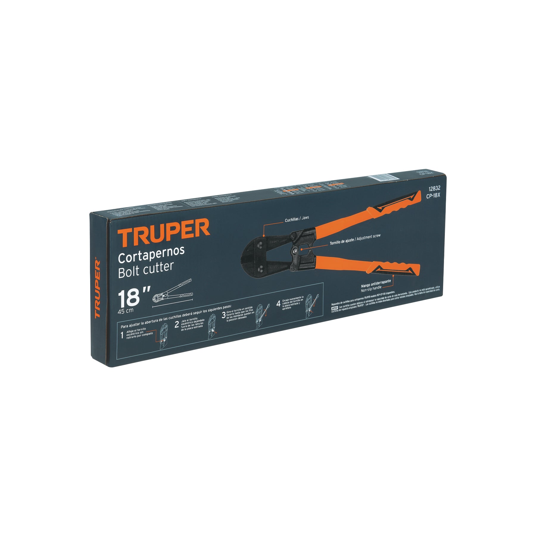 Cortapernos 18", profesional, TRUPER