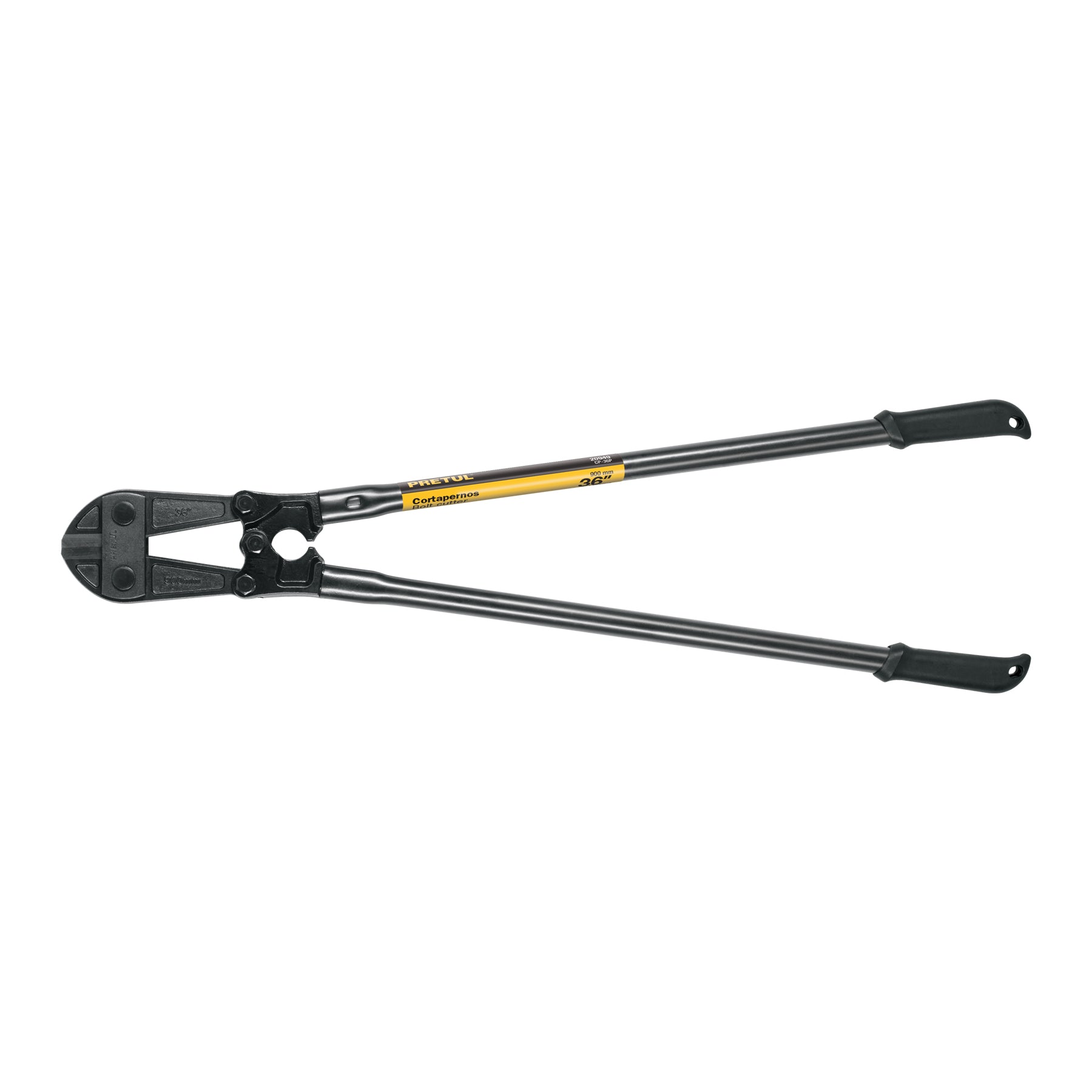 Cortapernos 36", mango tubular, PRETUL