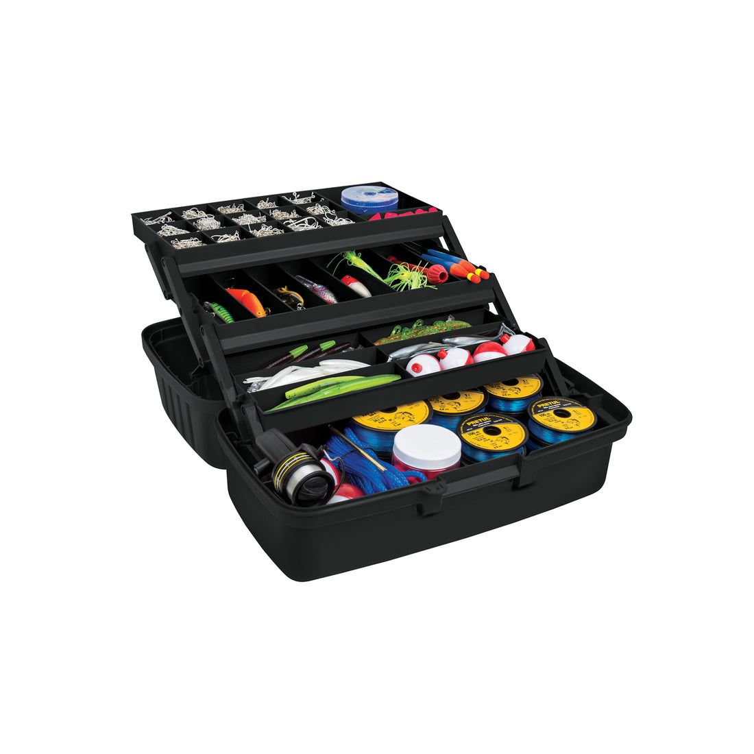 Caja para pesca de 16" con 3 bandejas deslizables, TRUPER