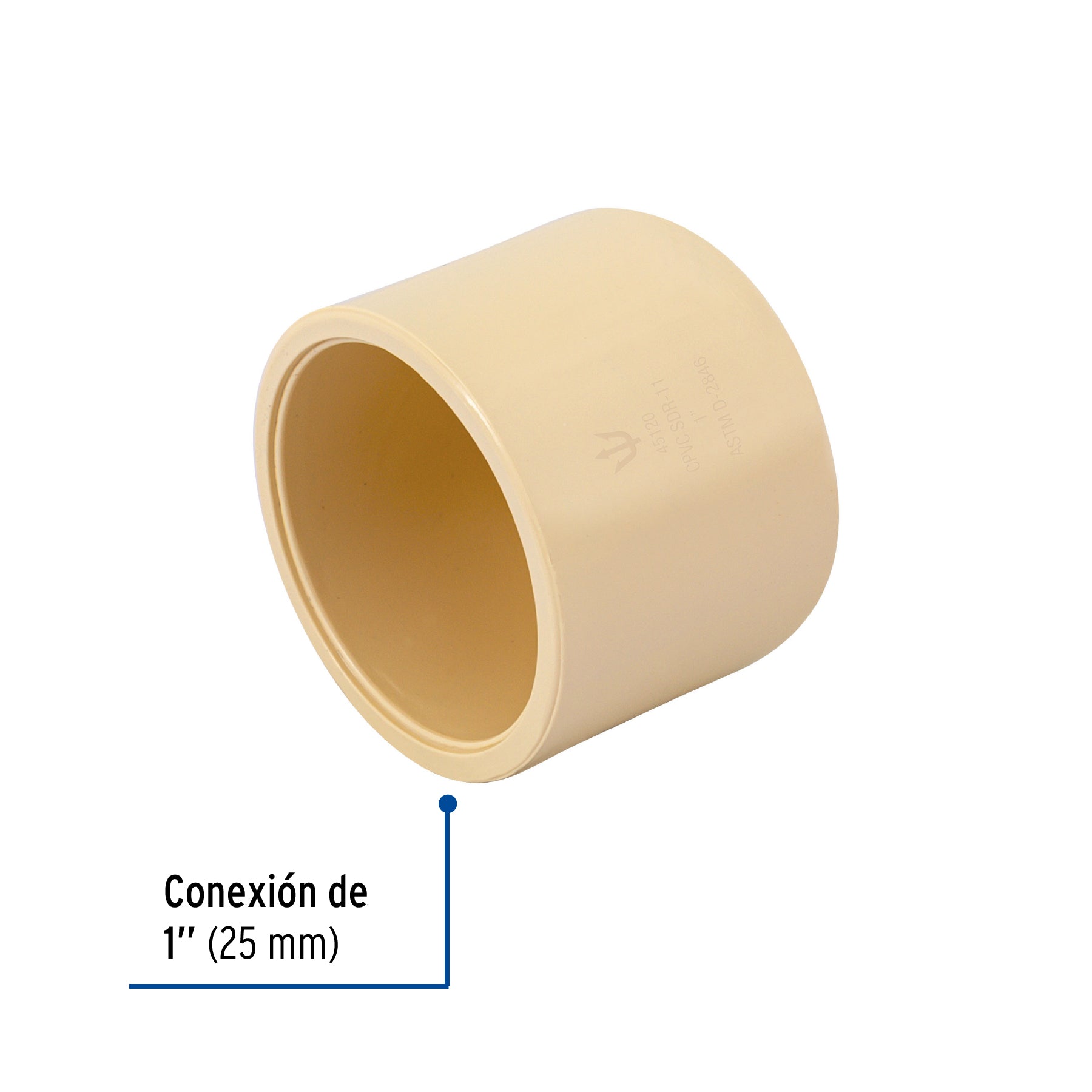 Tapón de CPVC 1", FOSET