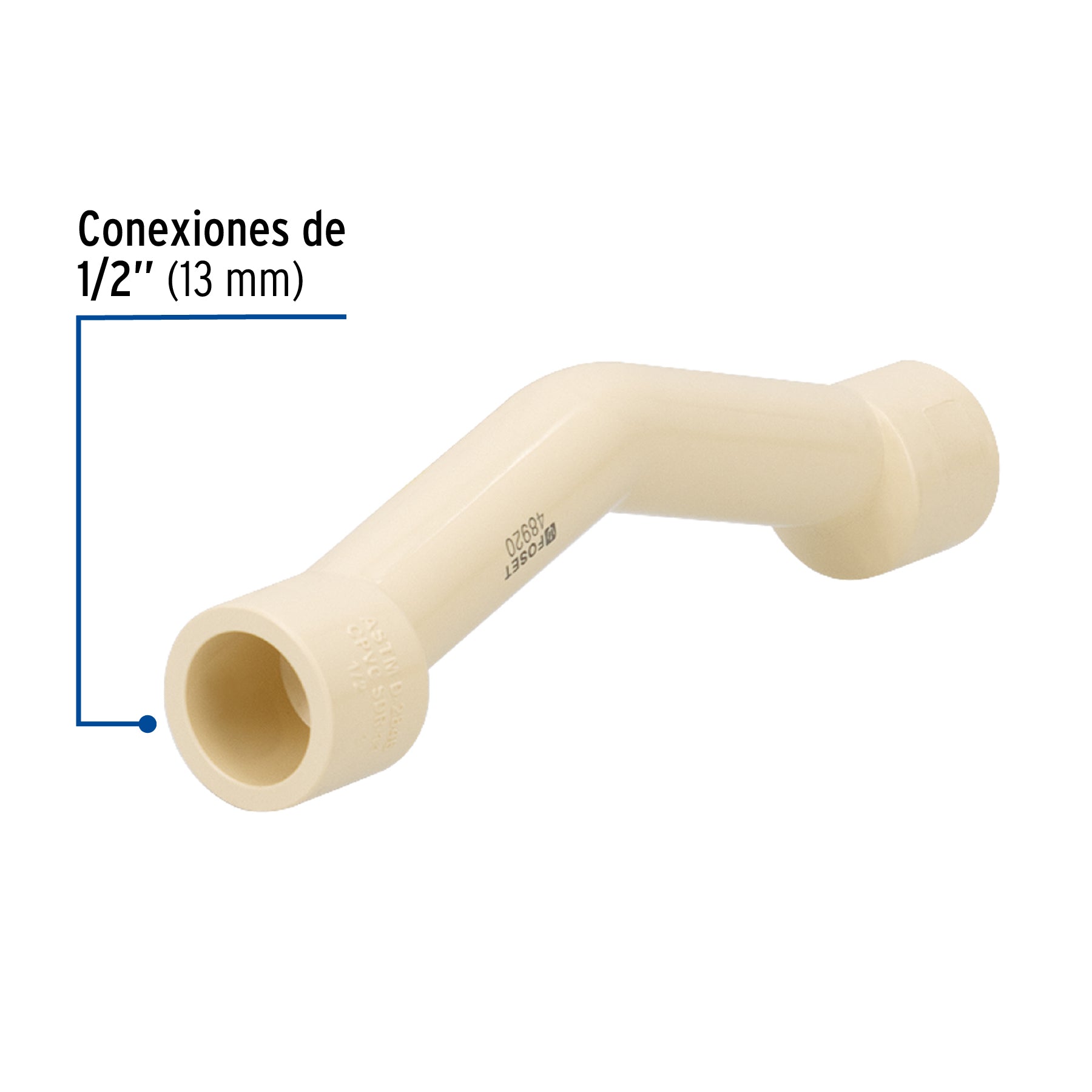 Puente de CPVC 1/2", FOSET