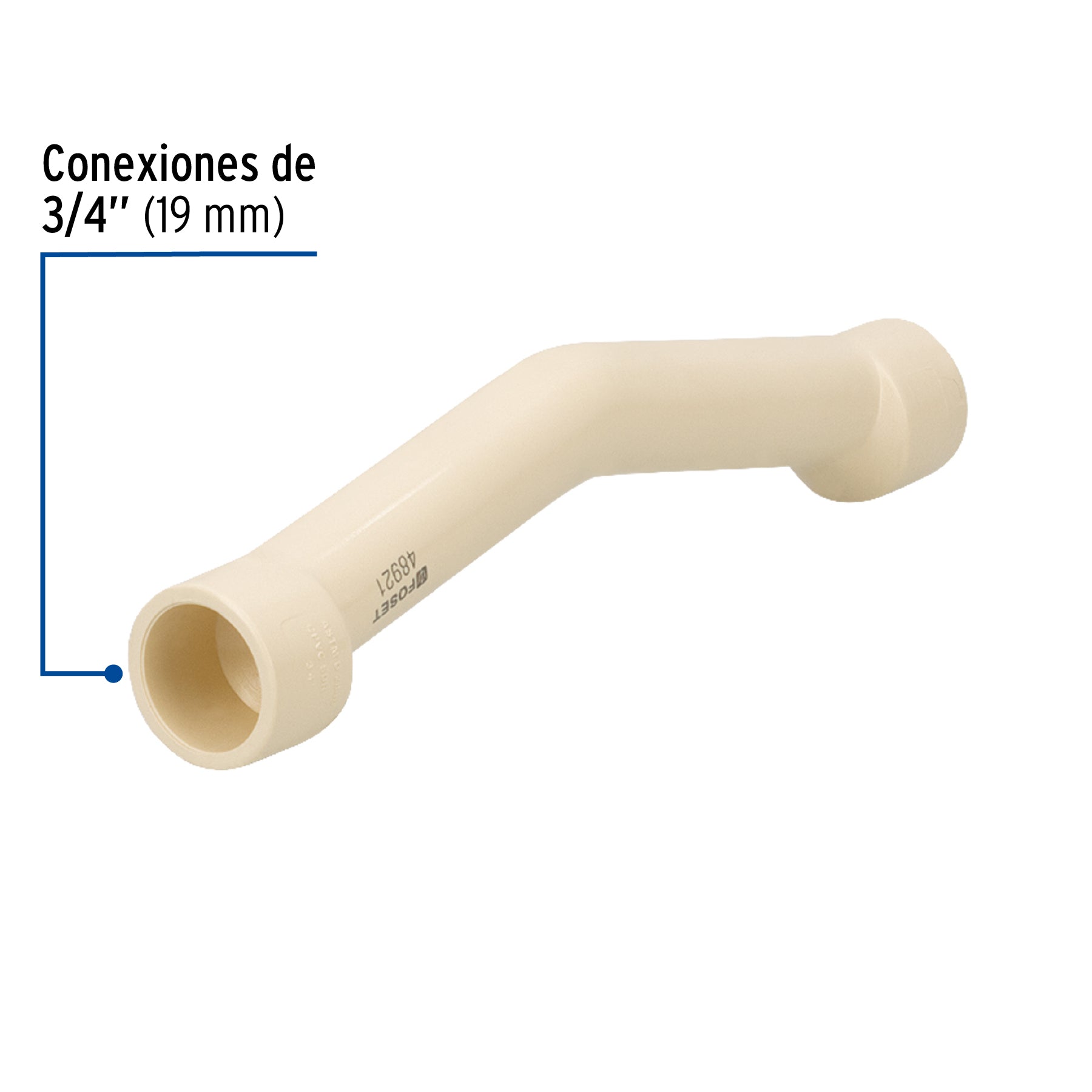 Puente de CPVC 3/4", FOSET