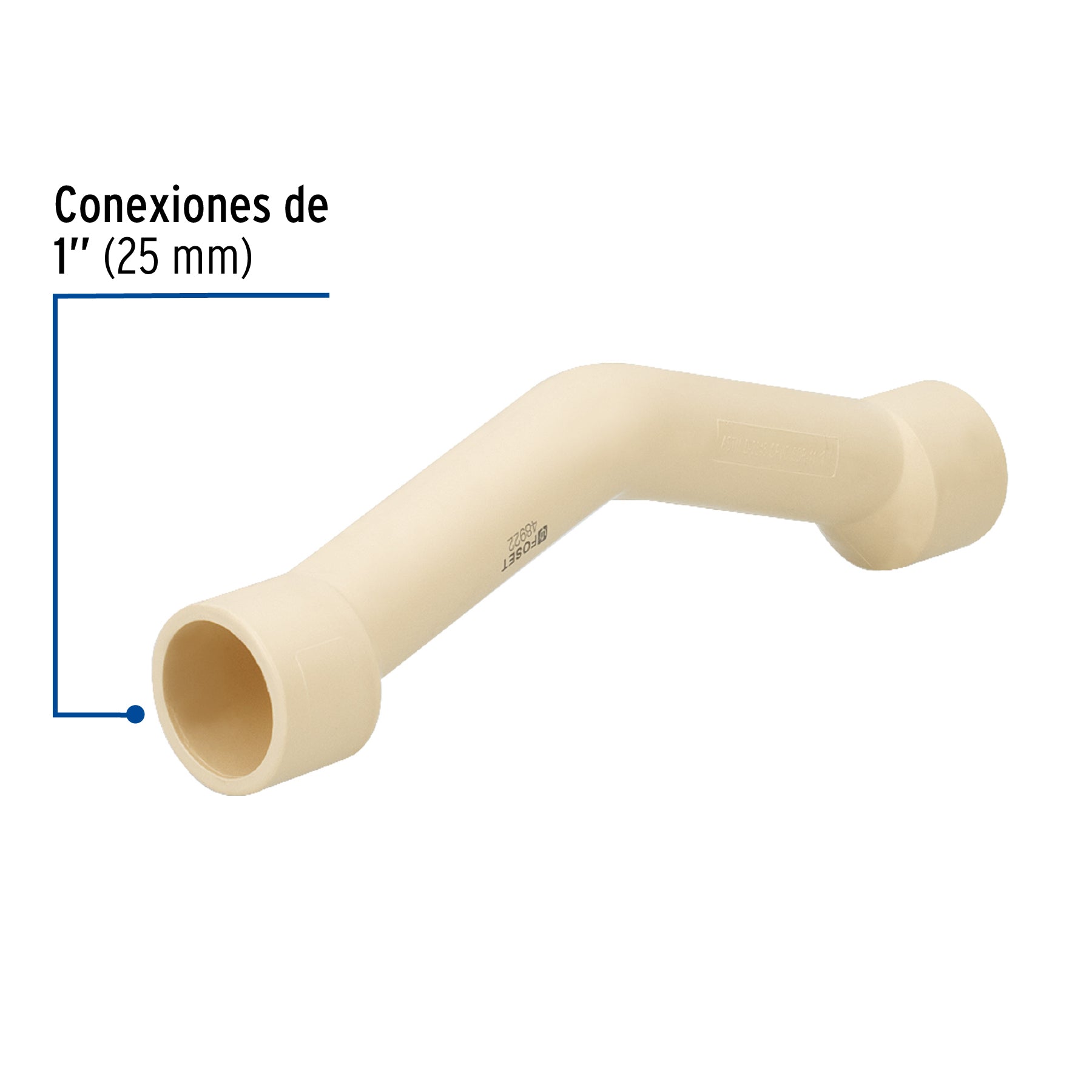 Puente de CPVC 1", FOSET