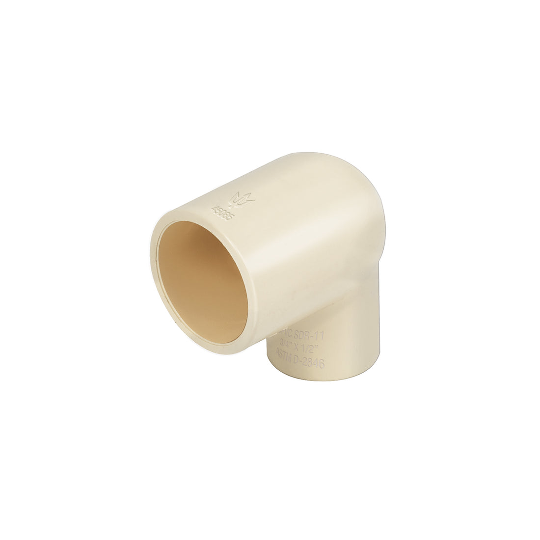 Codo reducción 90° de CPVC de 3/4" x 1/2", FOSET