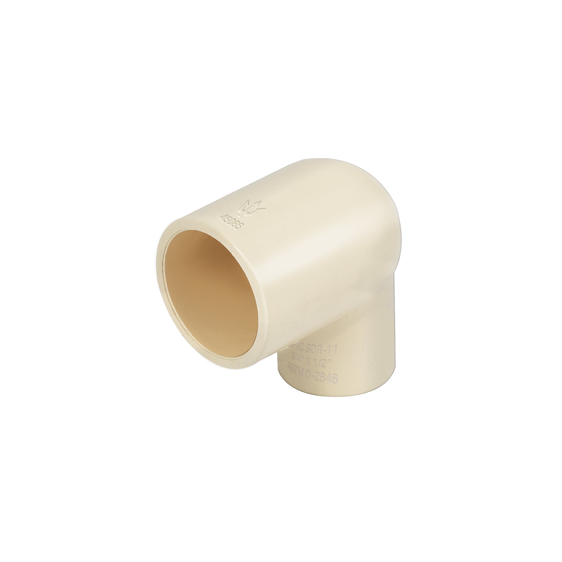 Codo reducción 90° de CPVC de 3/4" x 1/2", FOSET