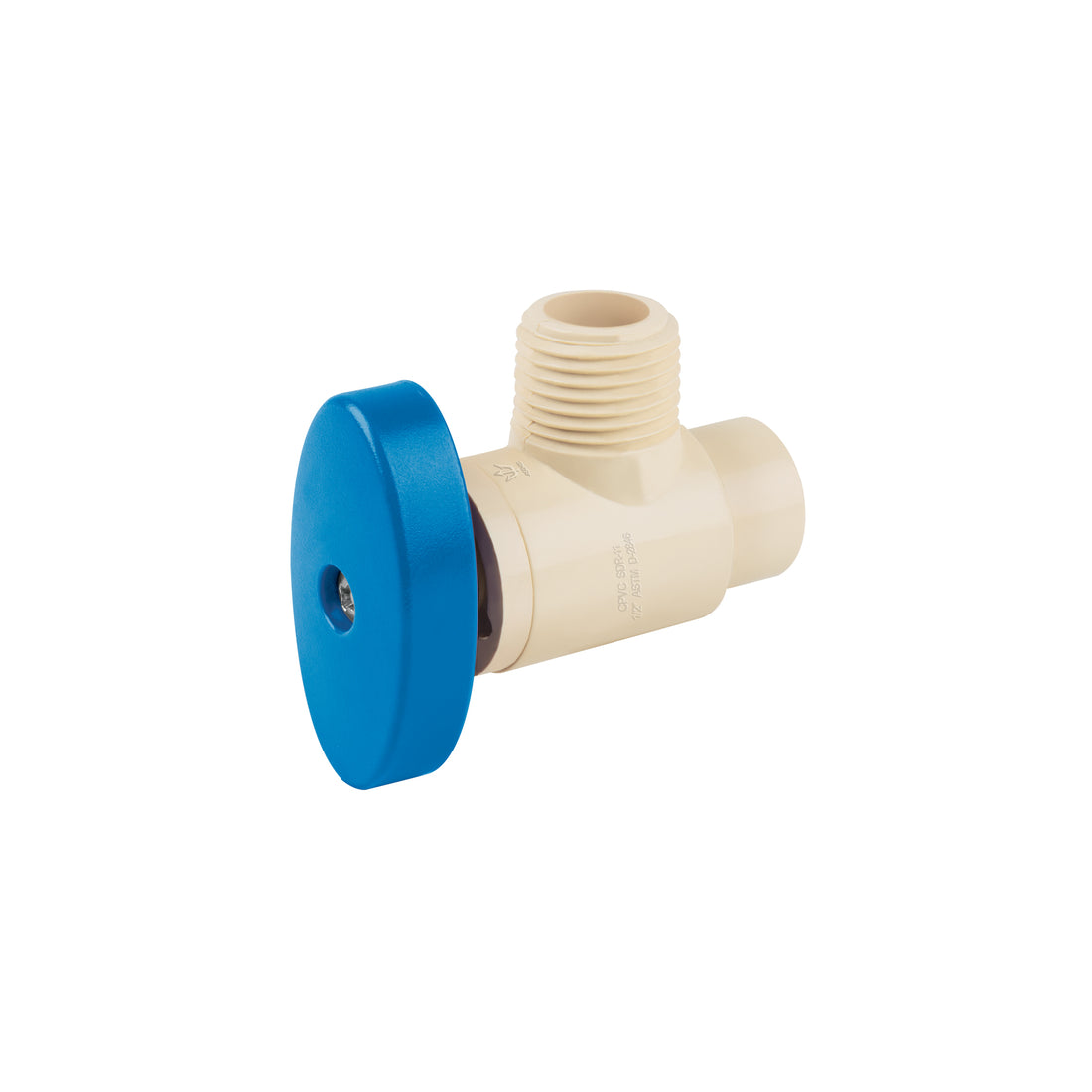 Llave angular de CPVC de 1/2" x 1/2", FOSET