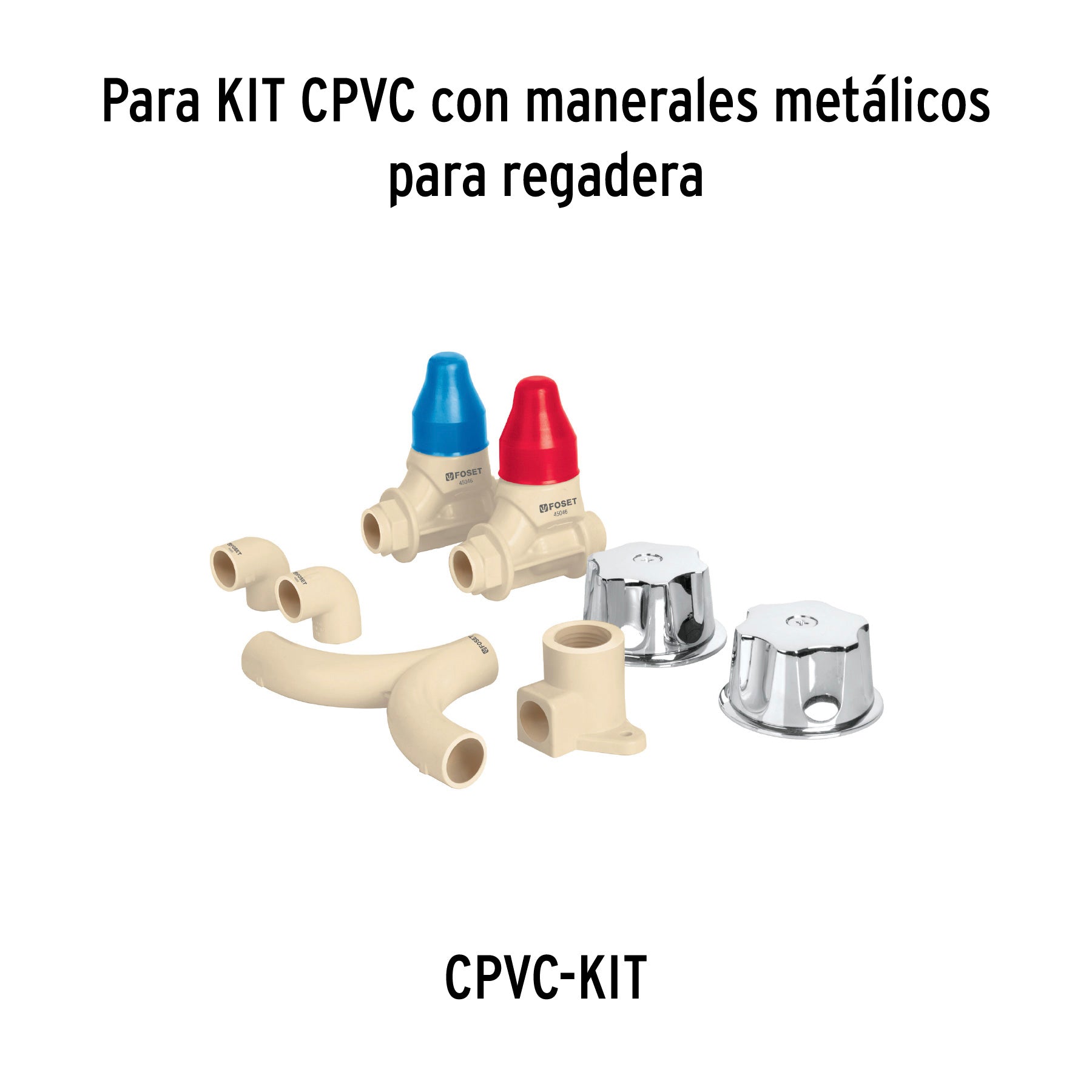 Juego 2 cartuchos cerámicos para llaves de empotrar CPVC