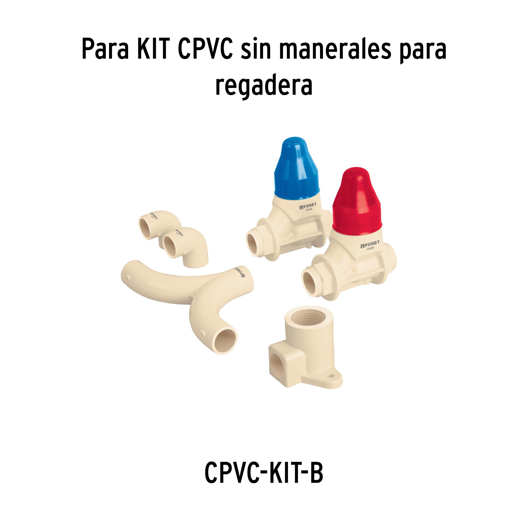 Juego 2 cartuchos cerámicos para llaves de empotrar CPVC
