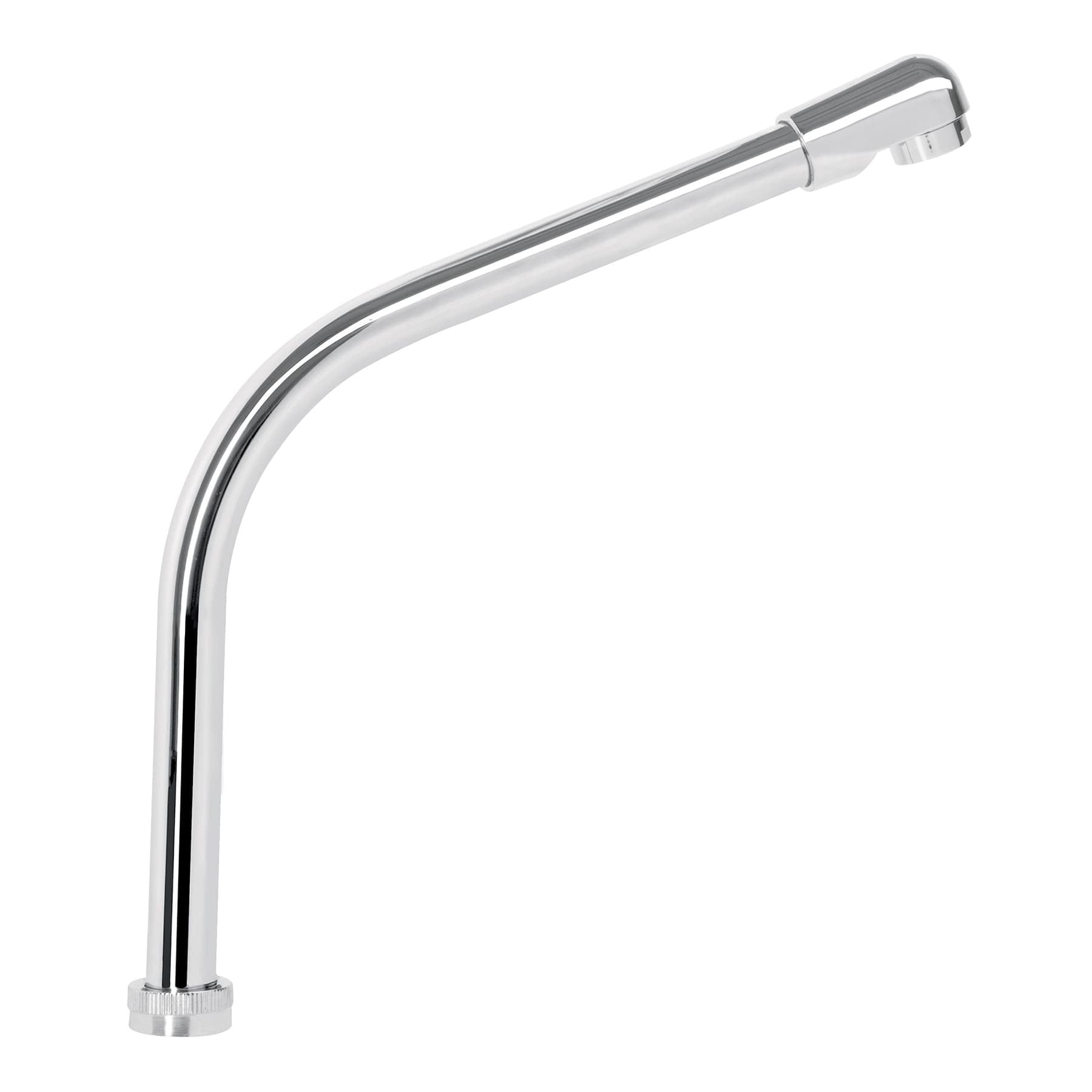 Cuello tipo cobra para mezcladora de fregadero, cromo, BASIC