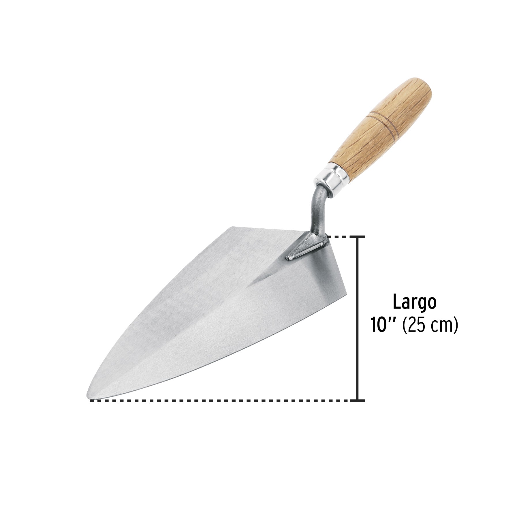 Cuchara para albañil 10" tipo Filadelfia, PRETUL