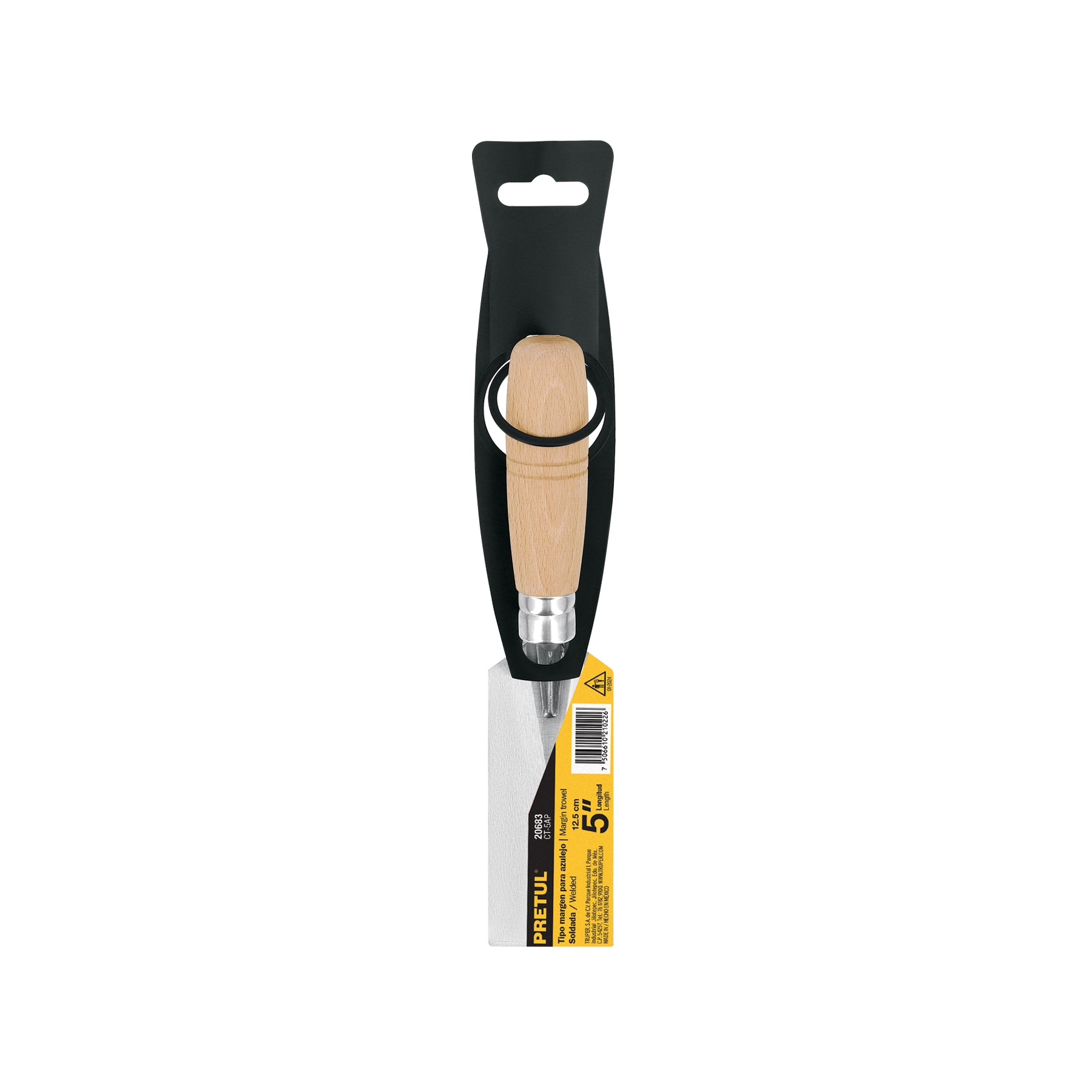 Cuchara para azulejo 5", PRETUL
