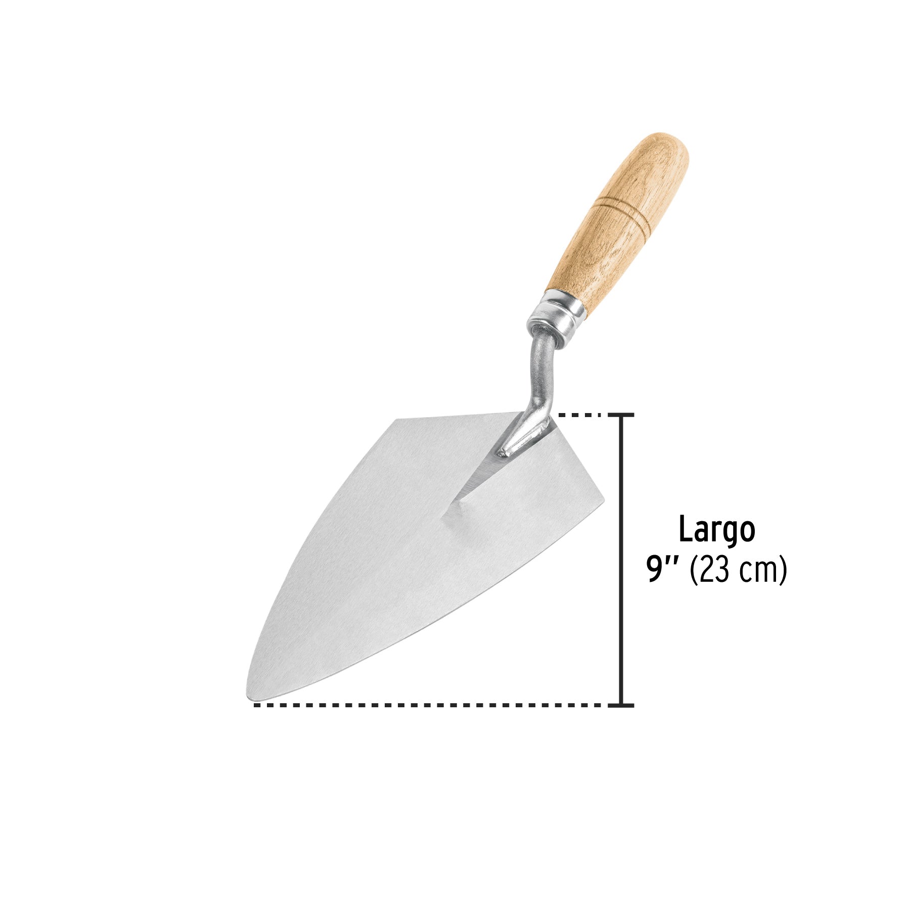 Cuchara para albañil 7" tipo Filadelfia, PRETUL