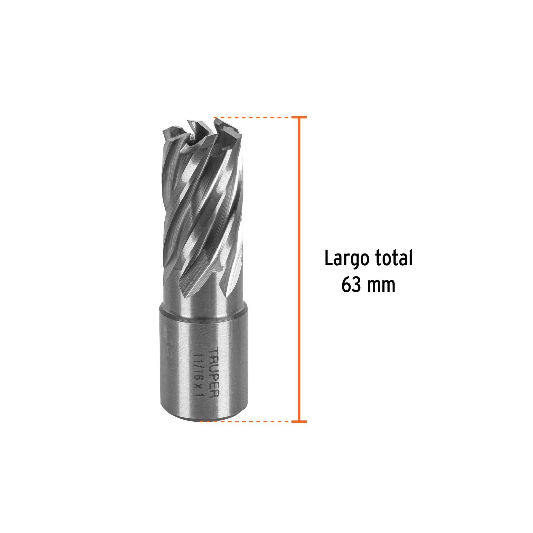 Cortador anular de 11/16" x 1", TRUPER