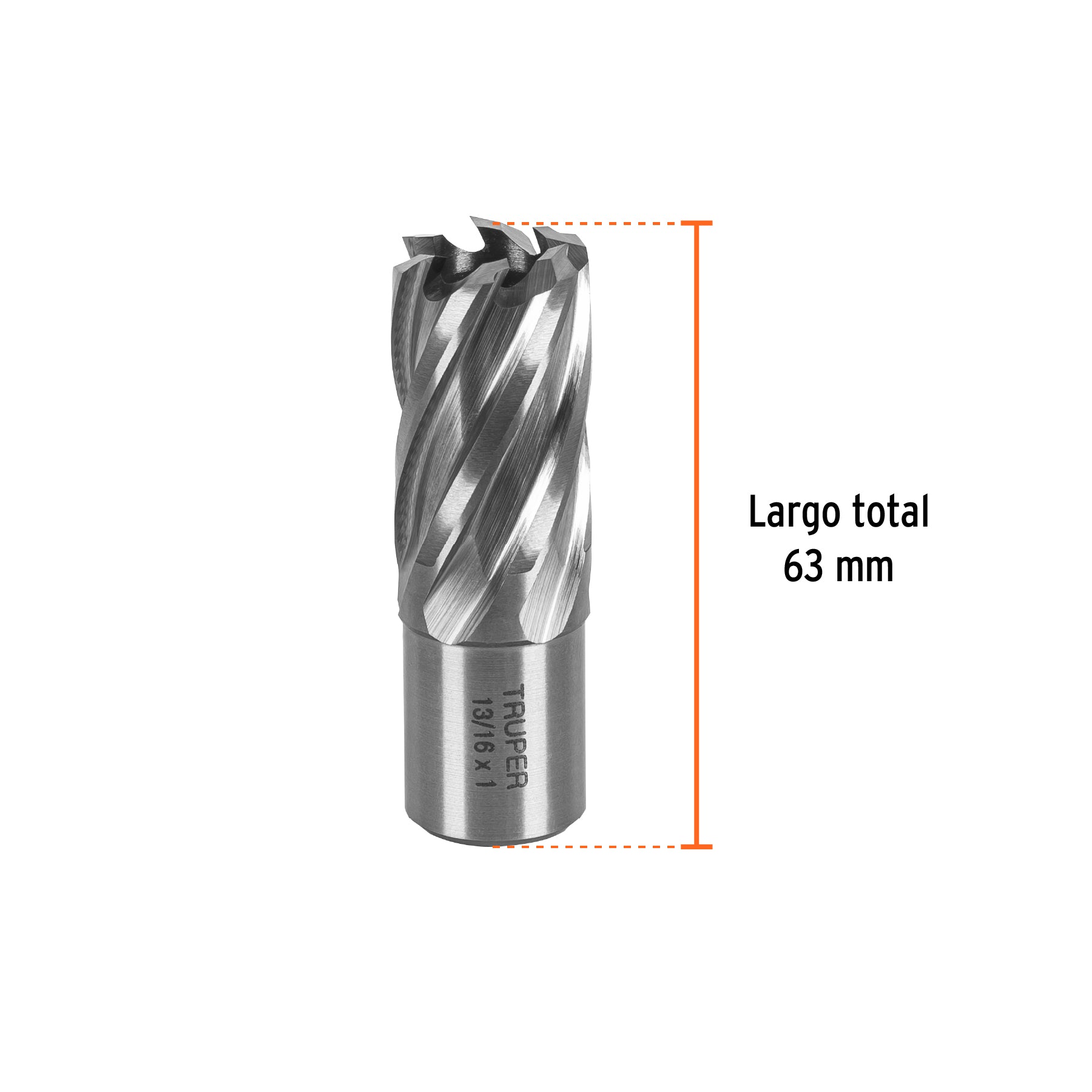 Cortador anular de 13/16" x 1", TRUPER