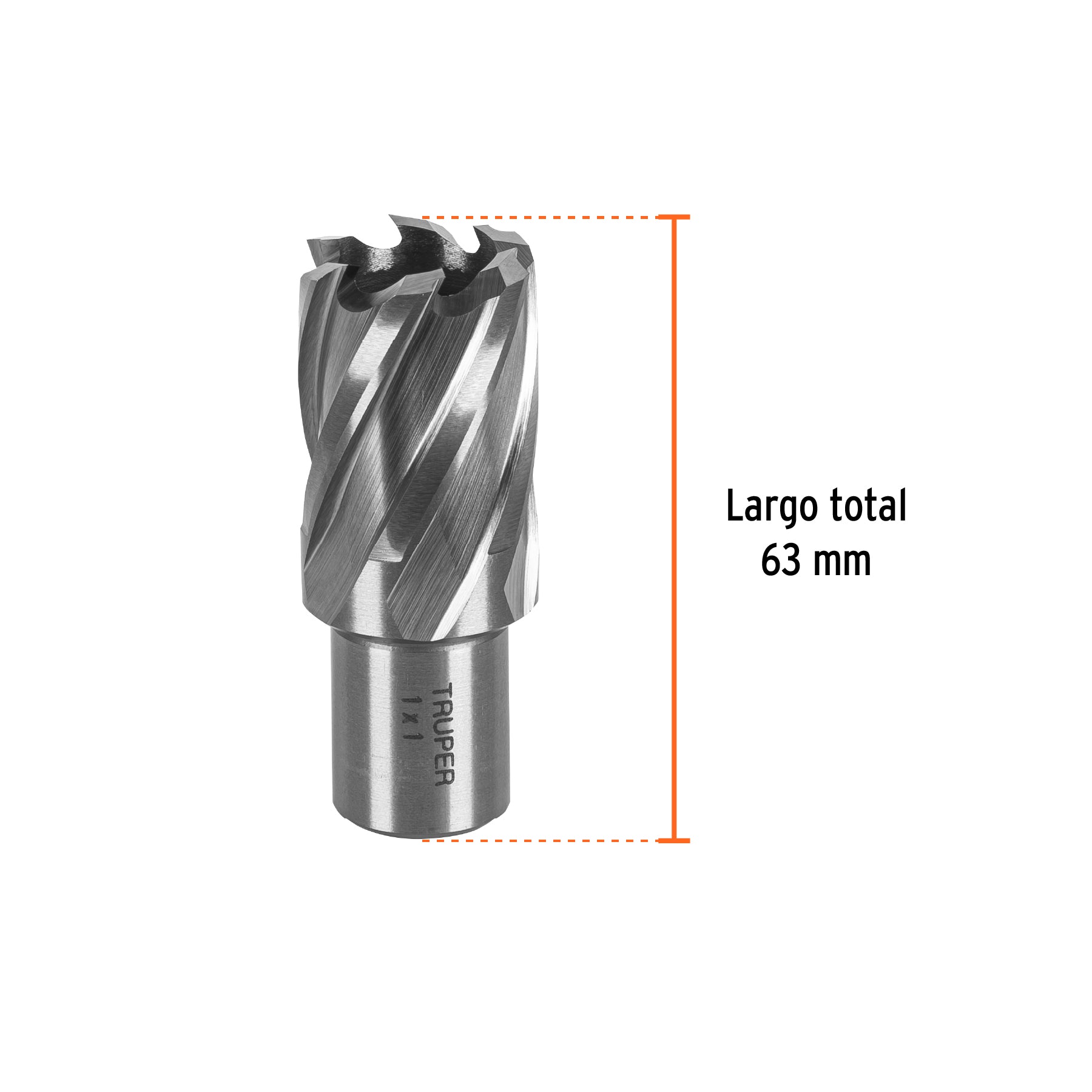 Cortador anular de 1" x 1", TRUPER