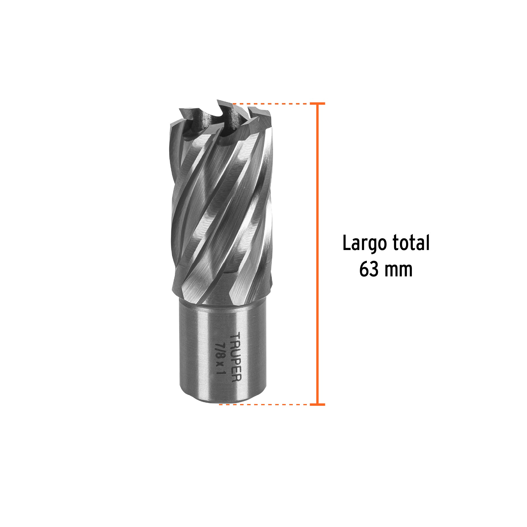 Cortador anular de 7/8" x 1", TRUPER