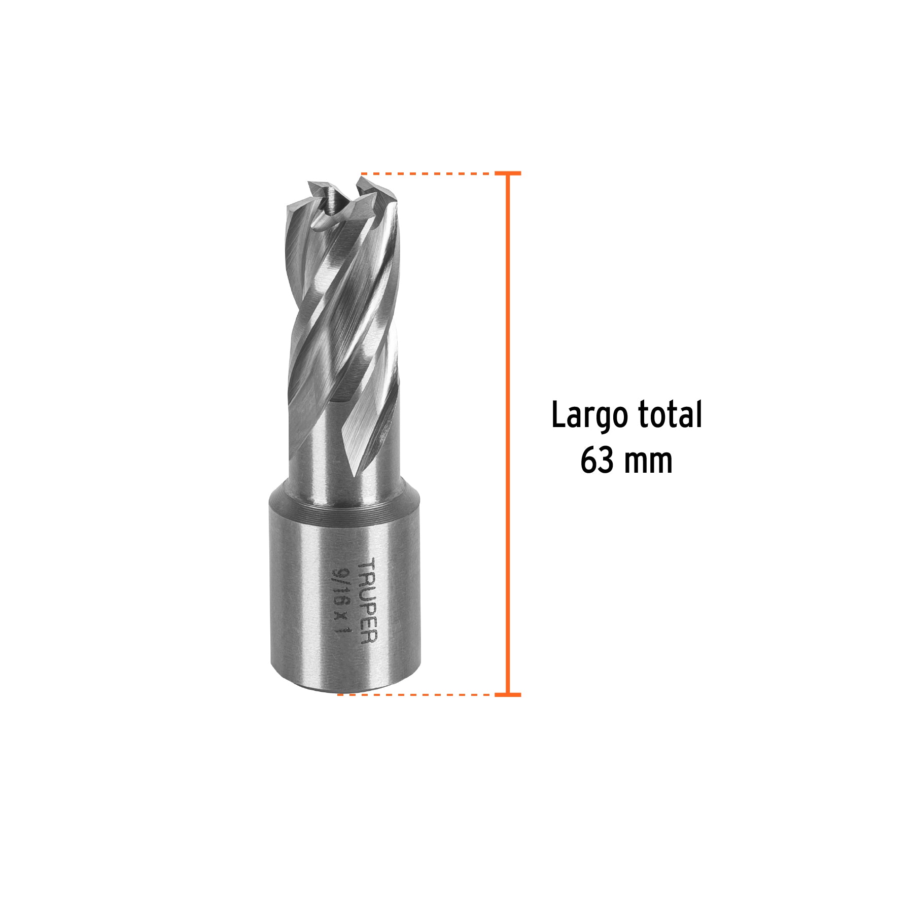 Cortador anular de 9/16" x 1", TRUPER