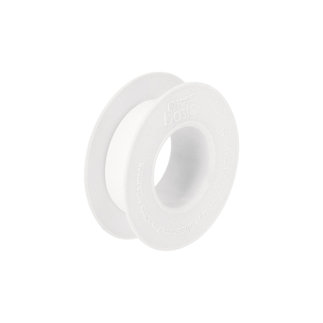Cinta sella roscas 1/2" x 7m, uso general, FOSET BASIC